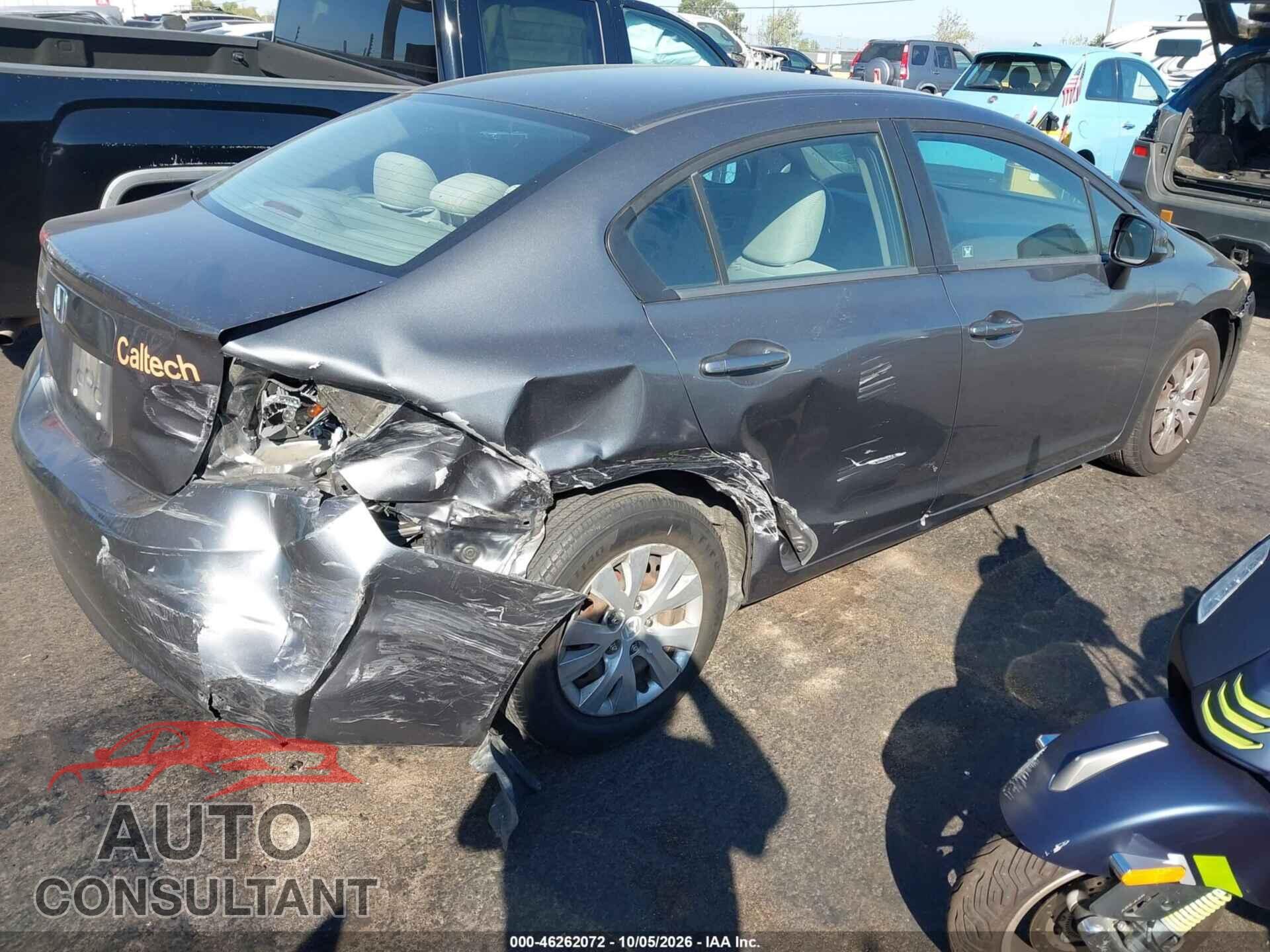 HONDA CIVIC 2012 - 19XFB2F55CE310384