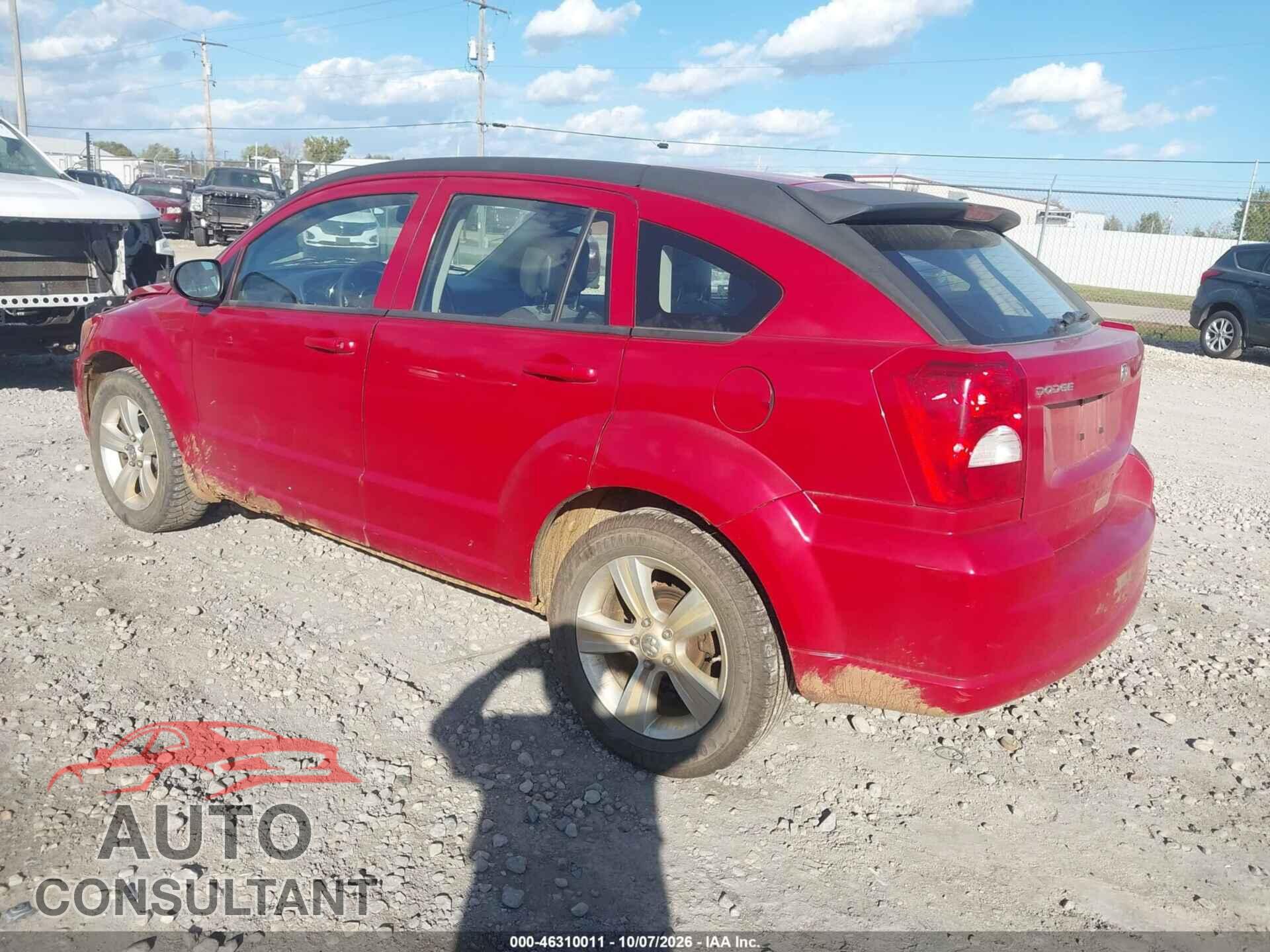 DODGE CALIBER 2012 - 1C3CDWDA5CD527461