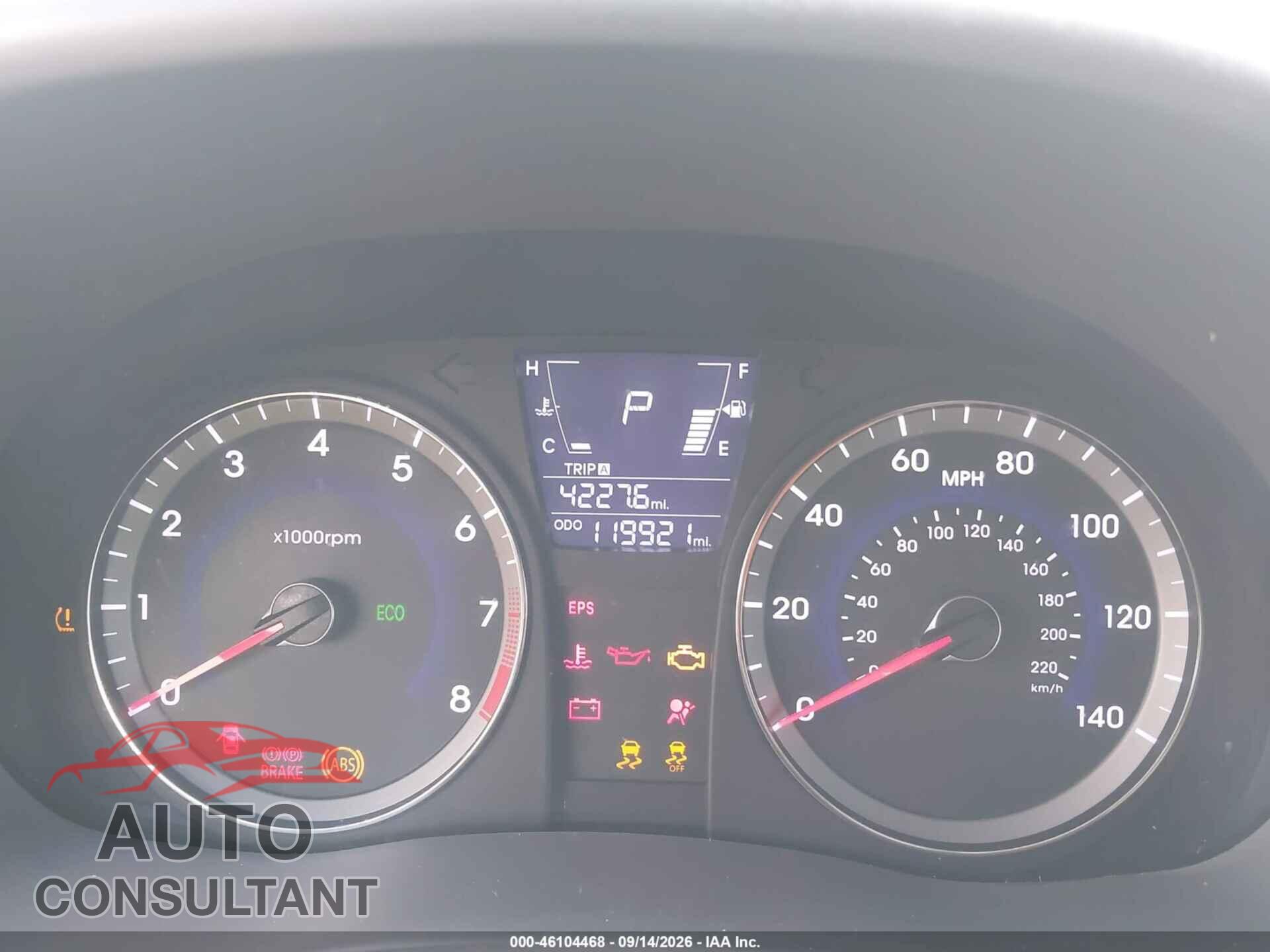 HYUNDAI ACCENT 2012 - KMHCU5AE2CU044793