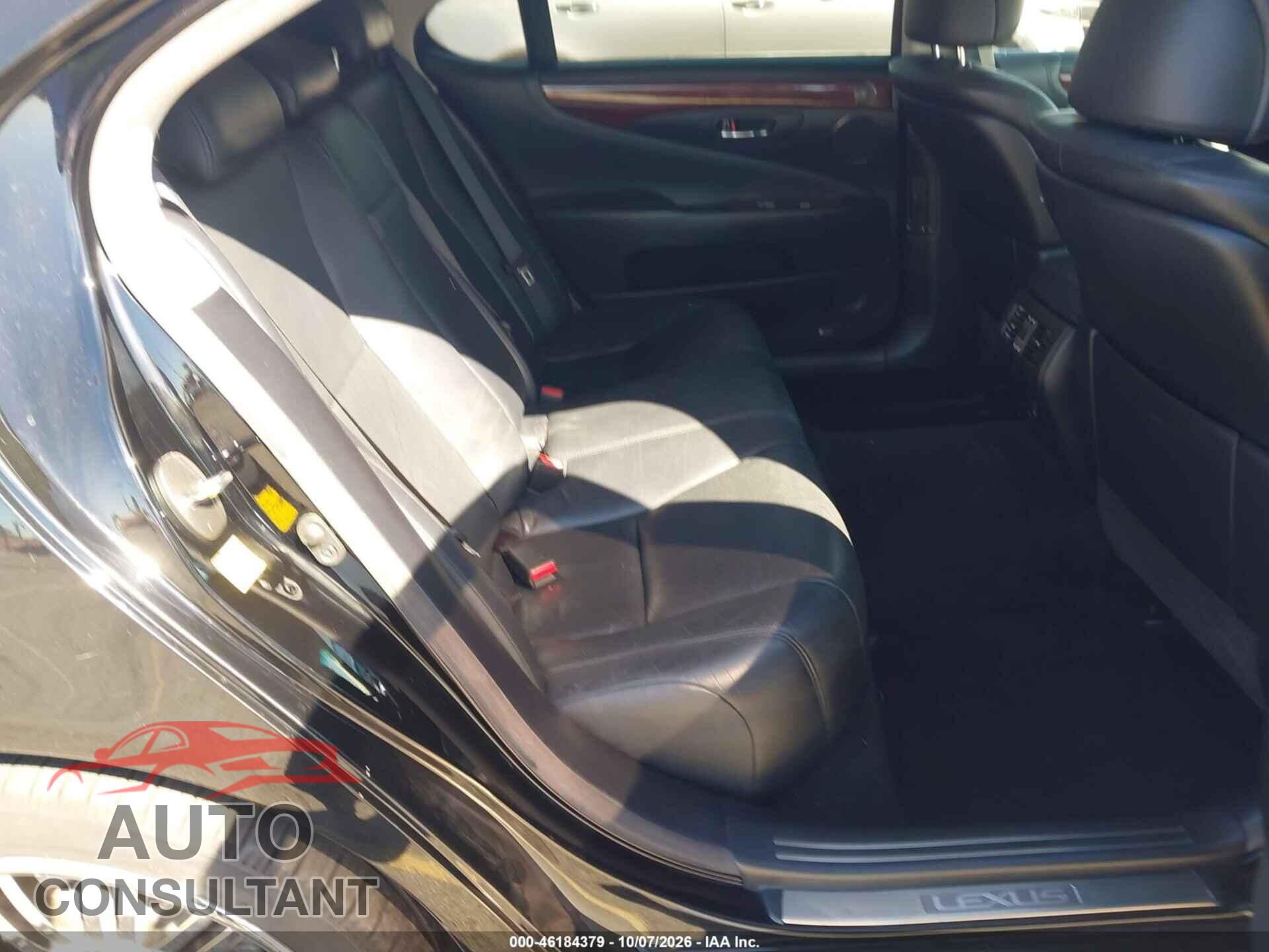 LEXUS LS 460 2010 - JTHGL5EF5A5041405