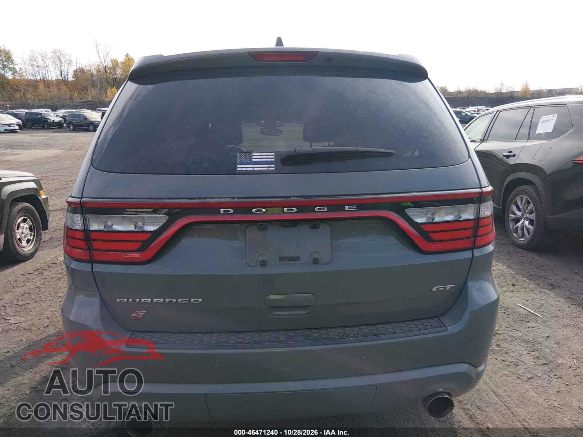 DODGE DURANGO 2020 - 1C4RDJDG9LC120004