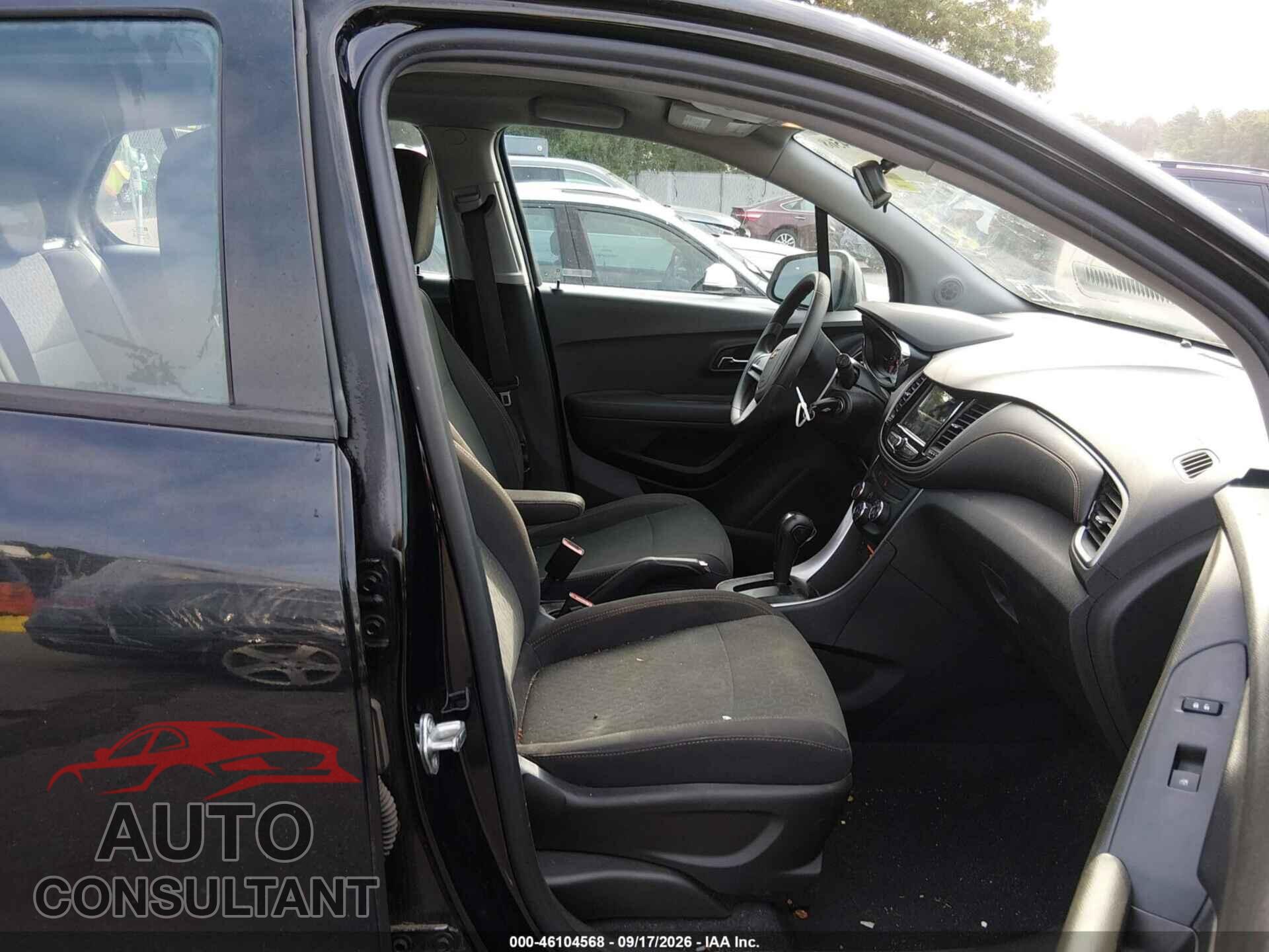 CHEVROLET TRAX 2019 - 3GNCJKSB3KL401978