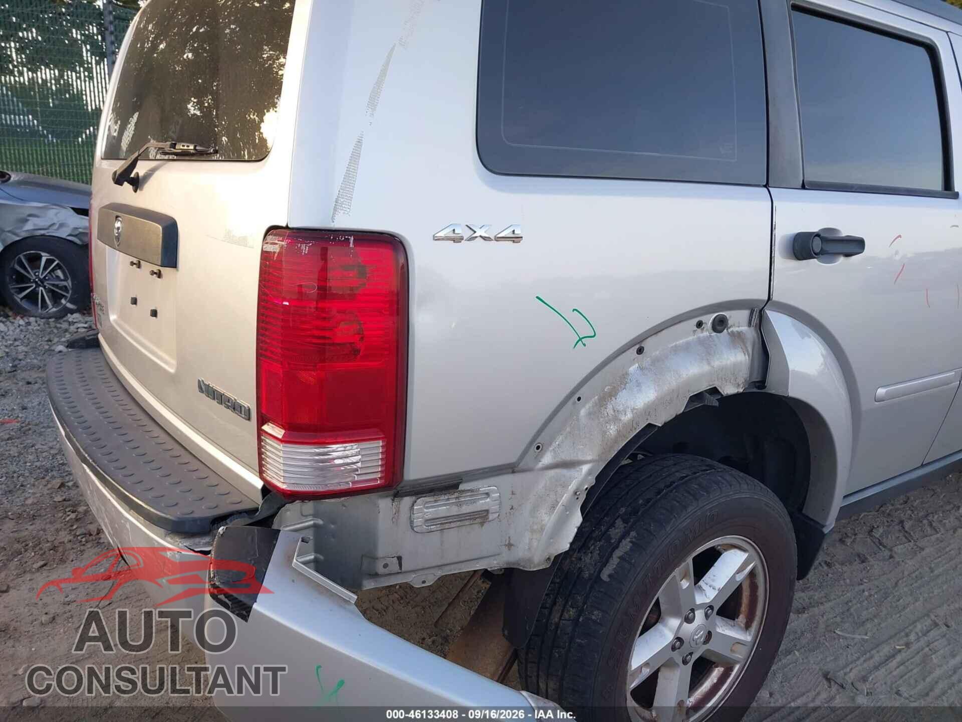 DODGE NITRO 2011 - 1D4PU2GK5BW521952