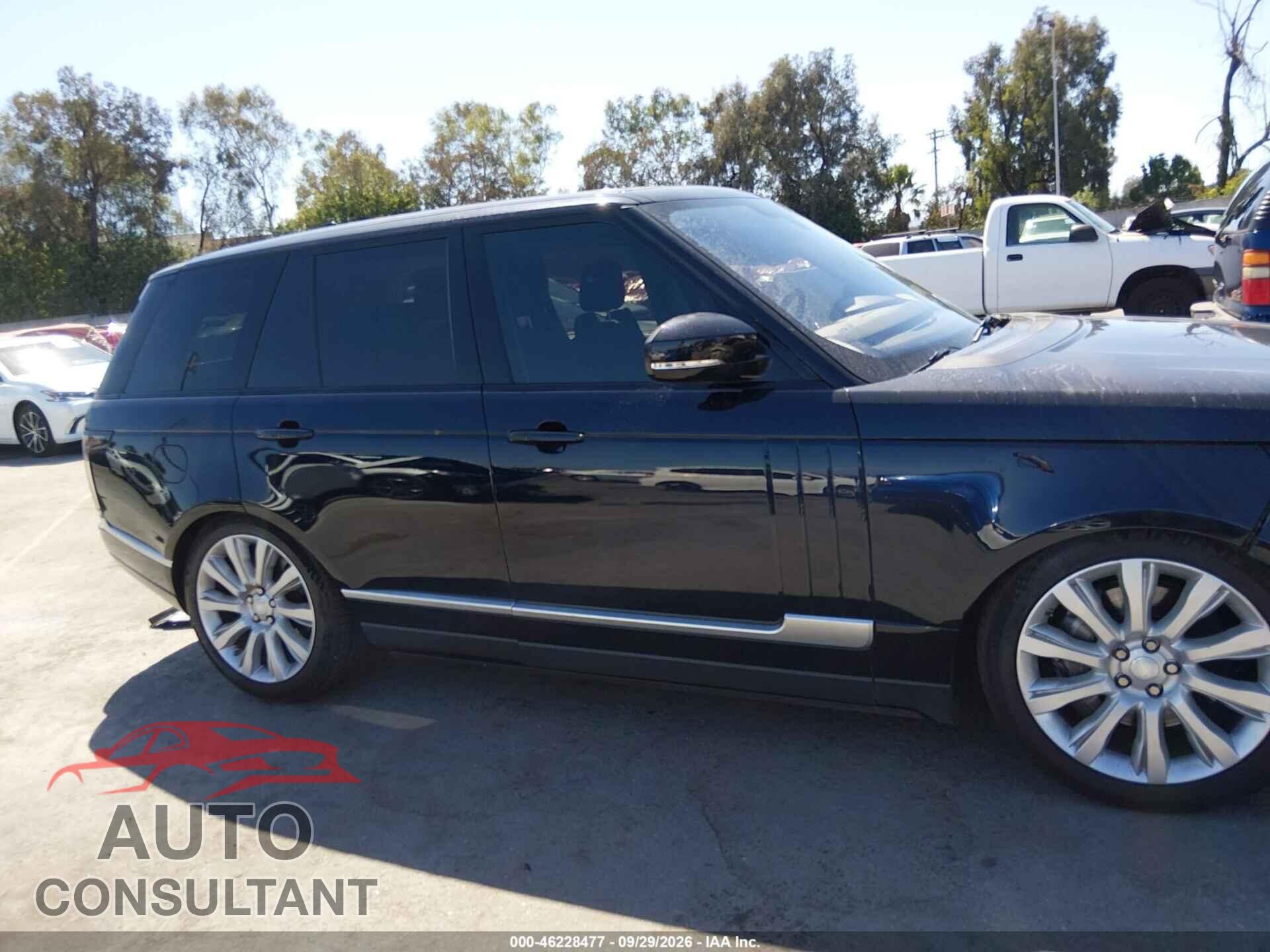 LAND ROVER RANGE ROVER 2016 - SALGS2EF2GA253240