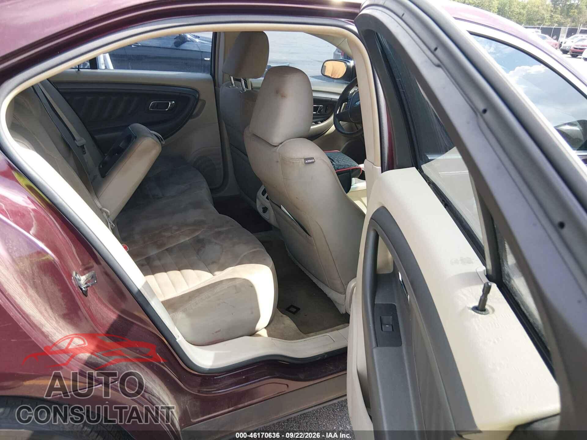 FORD TAURUS 2011 - 1FAHP2DW1BG178069