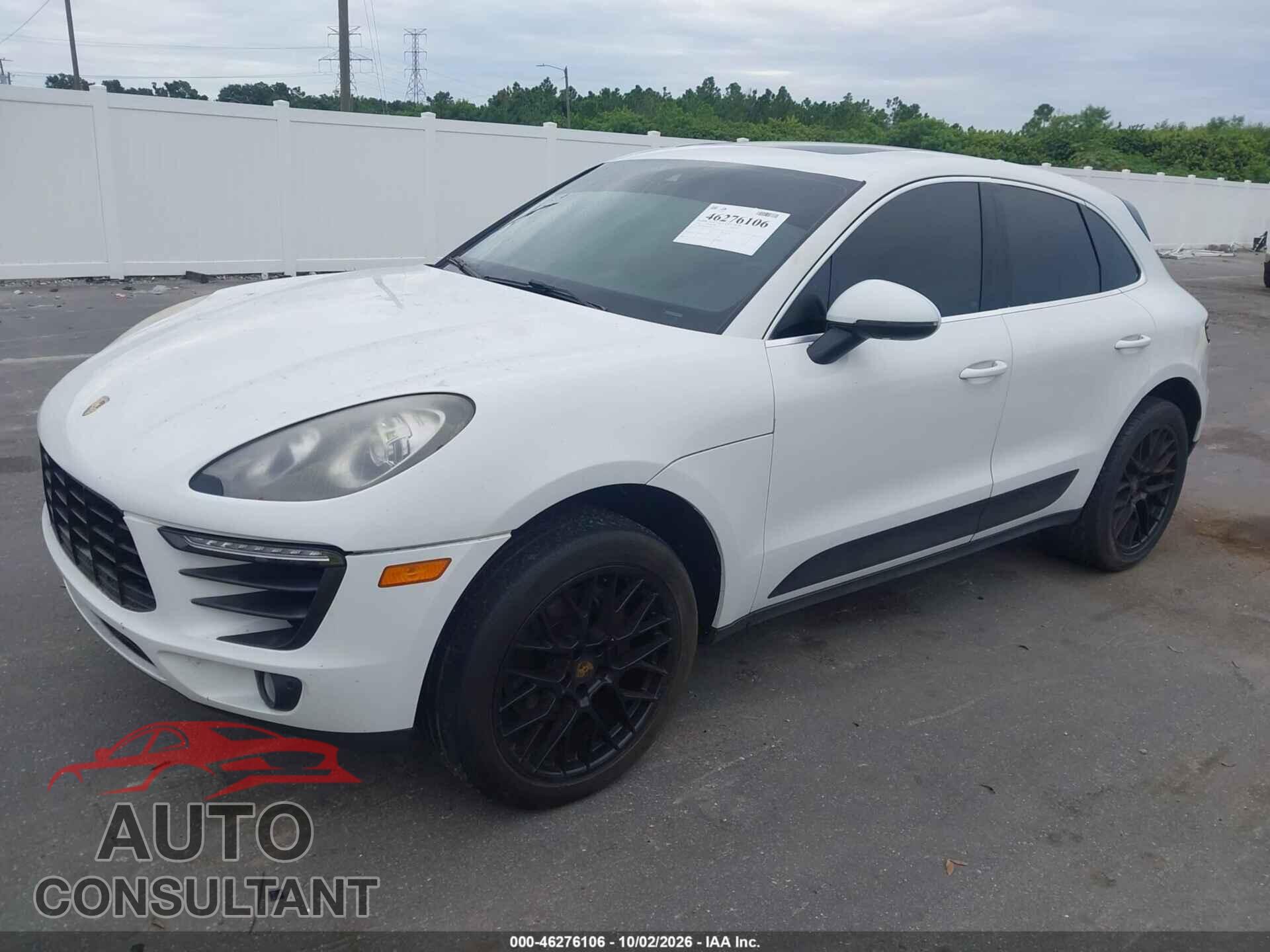 PORSCHE MACAN 2015 - WP1AB2A56FLB57512