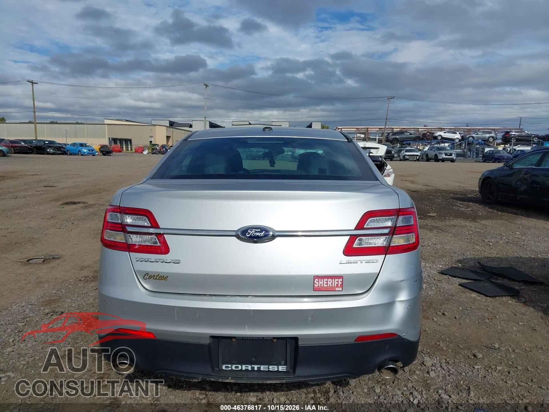 FORD TAURUS 2013 - 1FAHP2F89DG129977