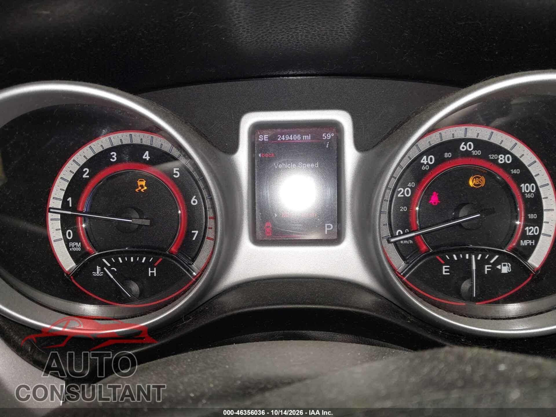DODGE JOURNEY 2012 - 3C4PDCDG1CT368092