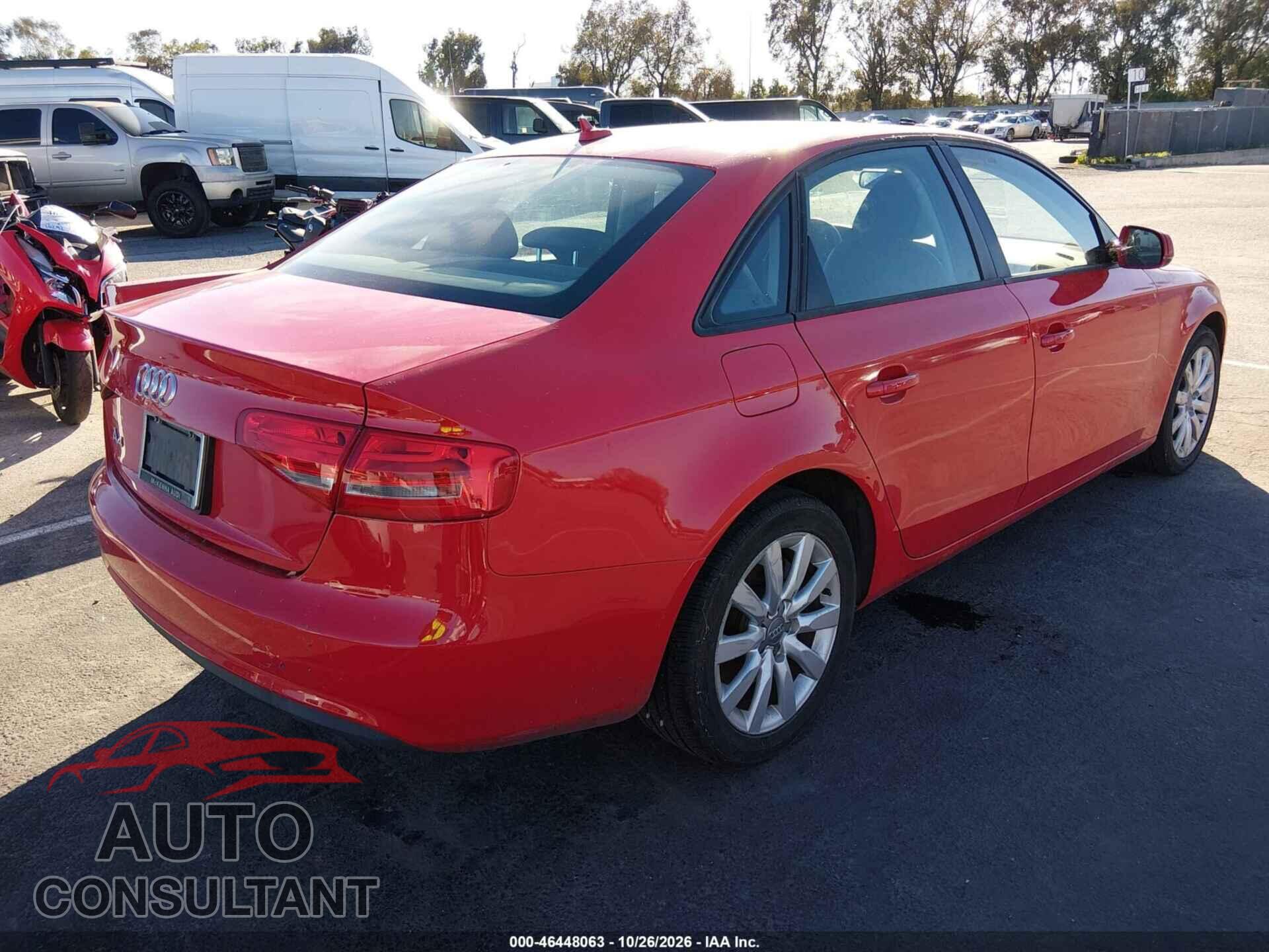 AUDI A4 2014 - WAUAFAFL2EN005718