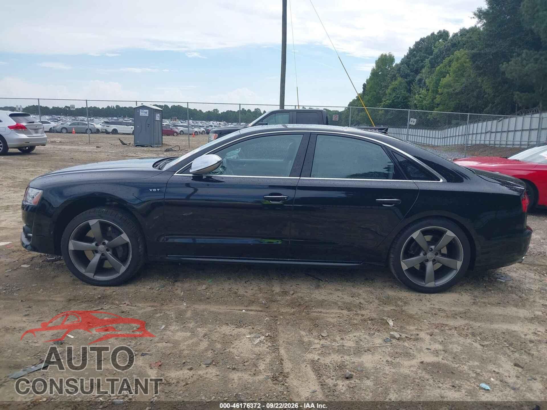 AUDI S8 2016 - WAUJSAFD4GN007350