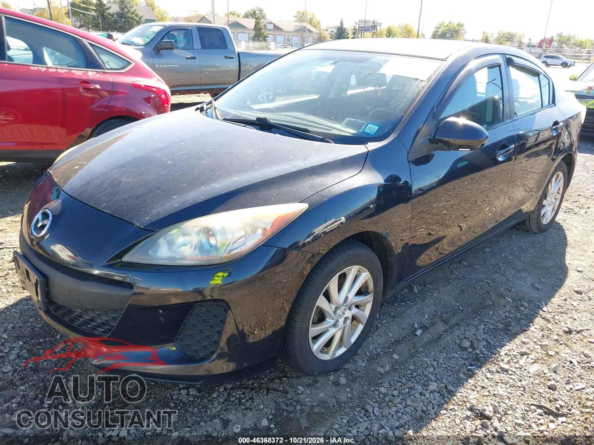 MAZDA MAZDA3 2012 - JM1BL1V88C1637799