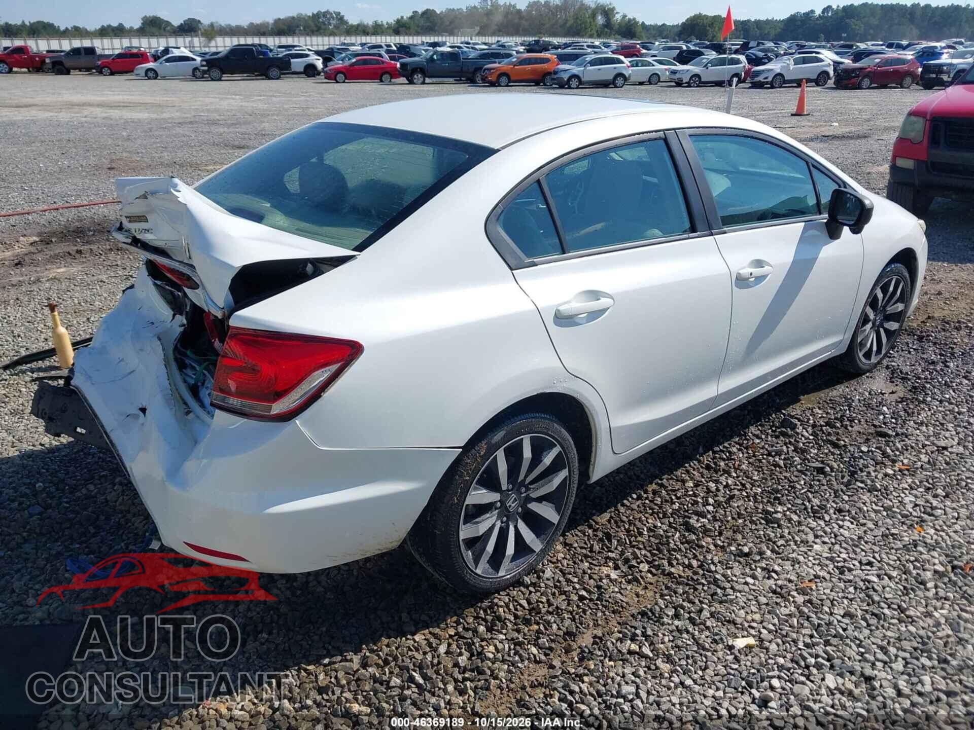 HONDA CIVIC 2015 - 19XFB2F91FE044496