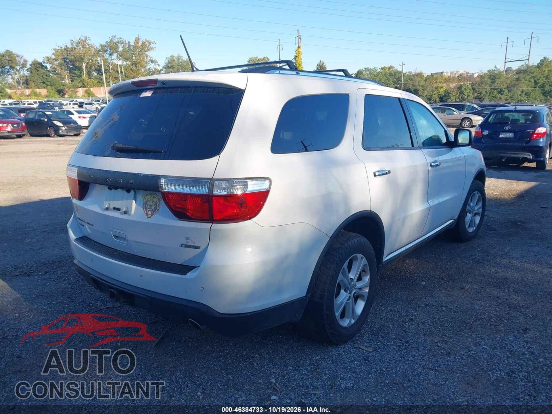DODGE DURANGO 2013 - 1C4SDJDT7DC652397