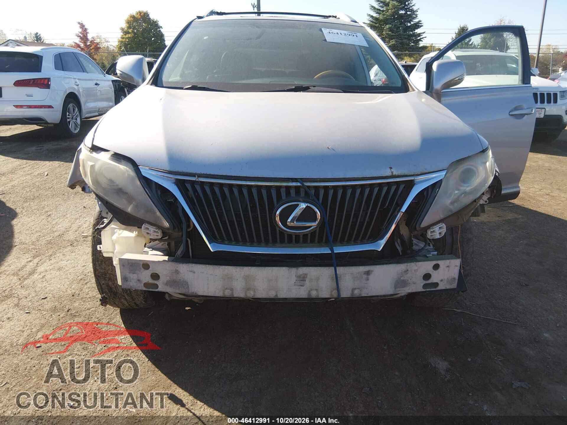 LEXUS RX 350 2011 - 2T2BK1BA6BC093030