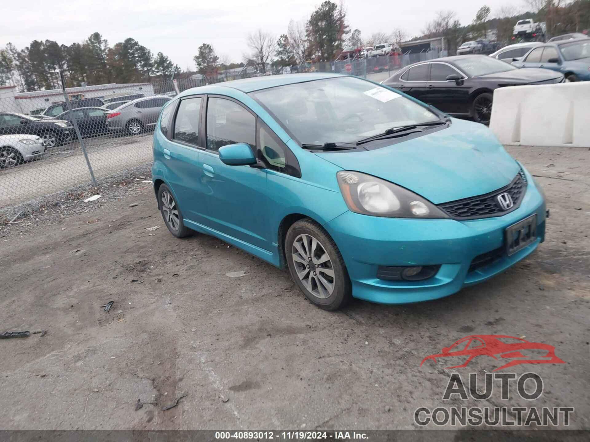 HONDA FIT 2012 - JHMGE8H50CC038067
