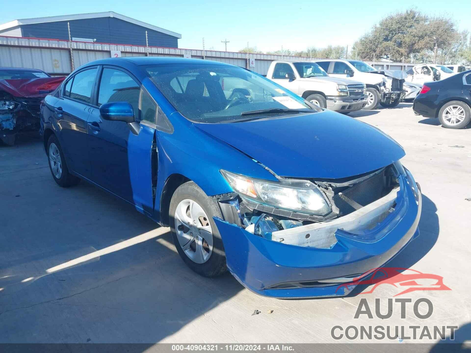 HONDA CIVIC 2014 - 19XFB2F50EE212186
