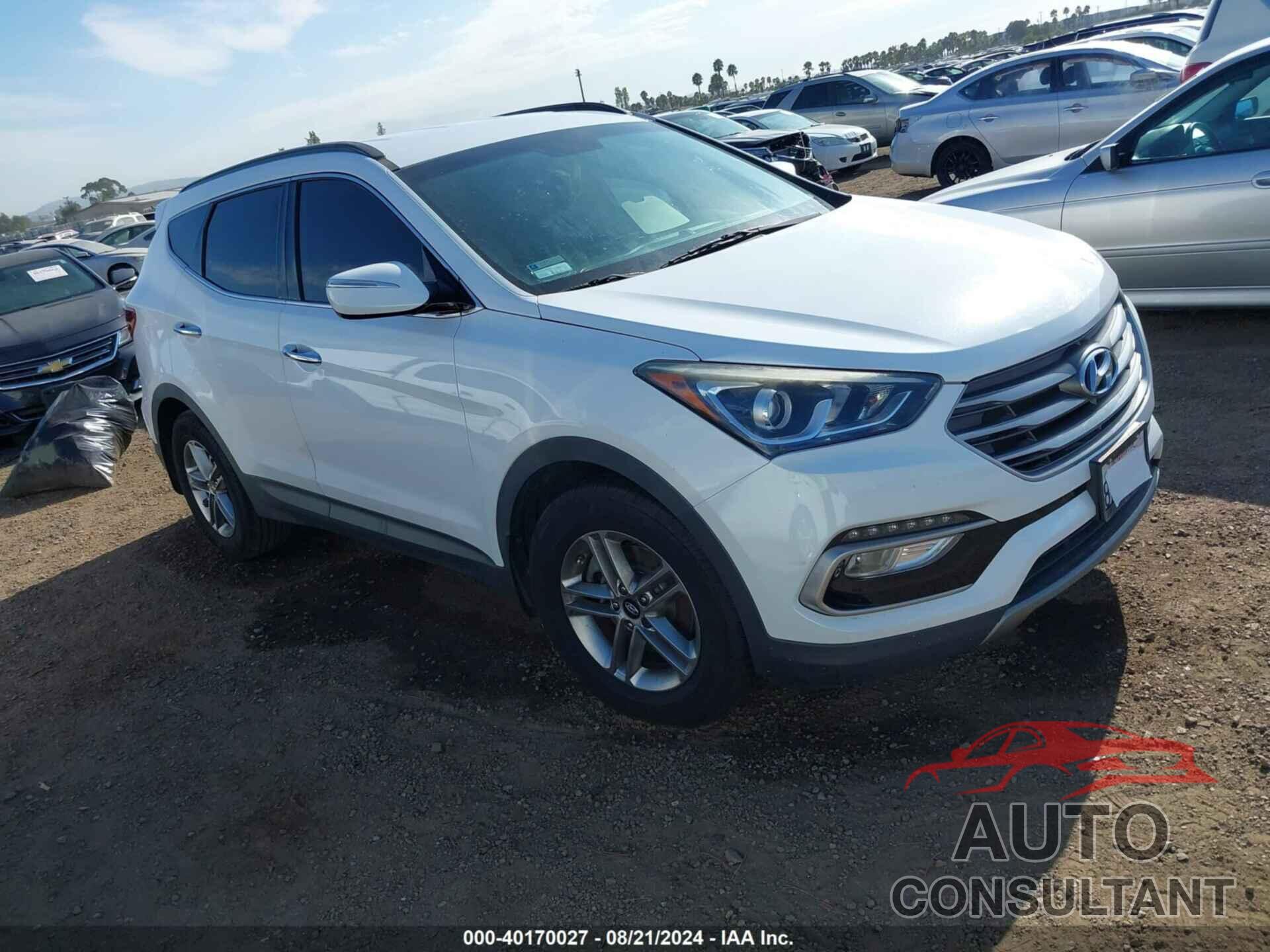 HYUNDAI SANTA FE SPORT 2018 - 5NMZU3LB9JH057597