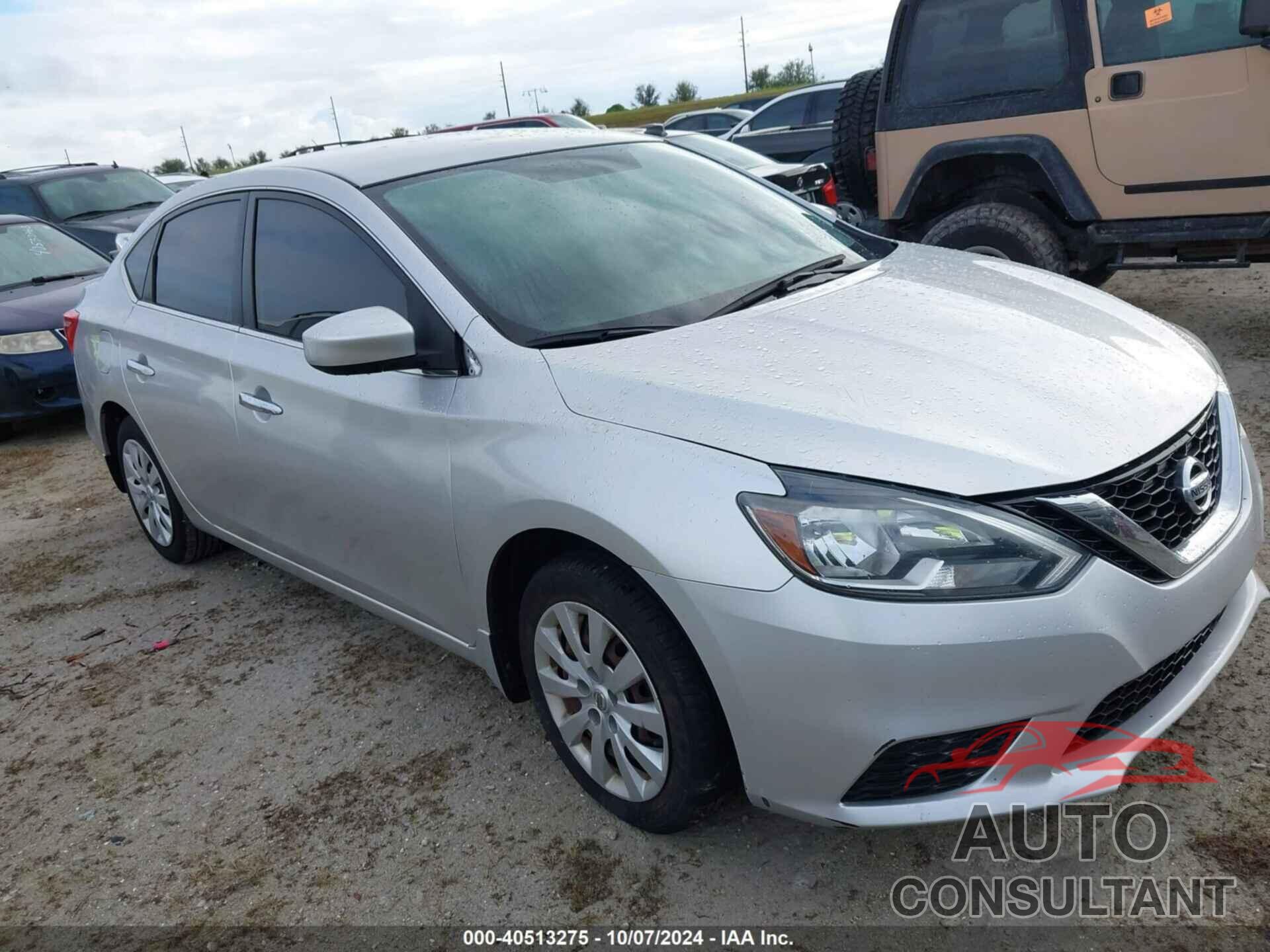 NISSAN SENTRA 2018 - 3N1AB7AP1JY215660