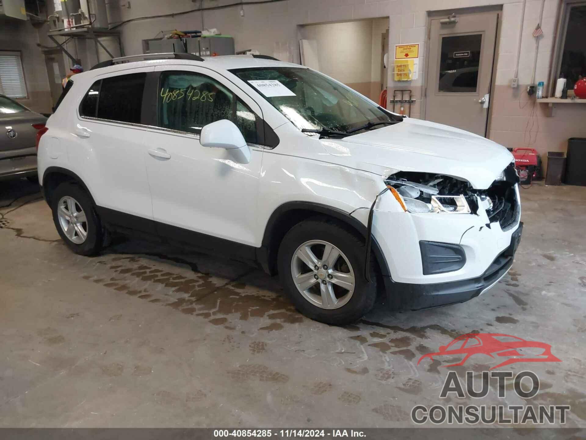 CHEVROLET TRAX 2016 - KL7CJLSB5GB582165