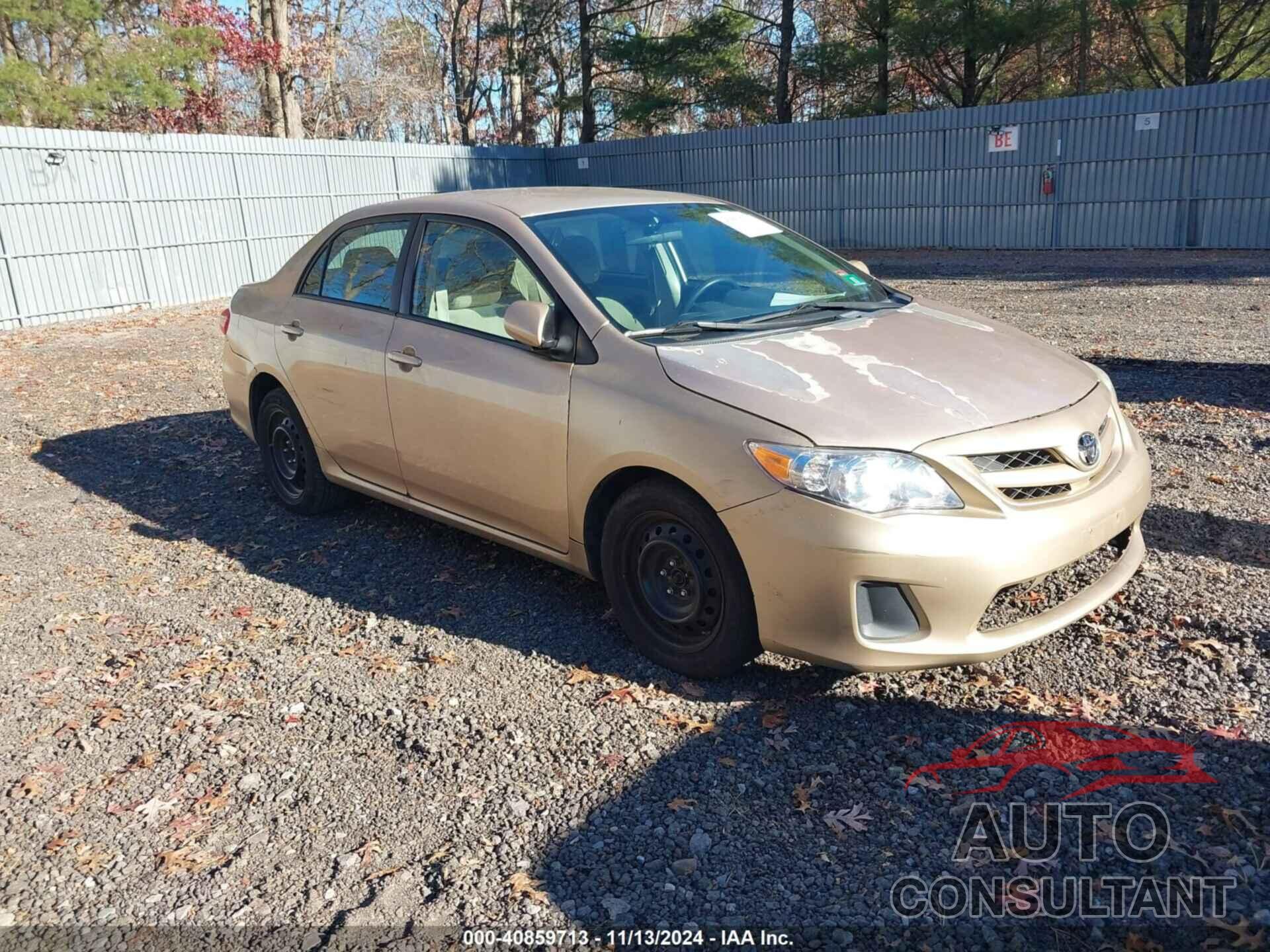 TOYOTA COROLLA 2012 - 2T1BU4EE8CC893697