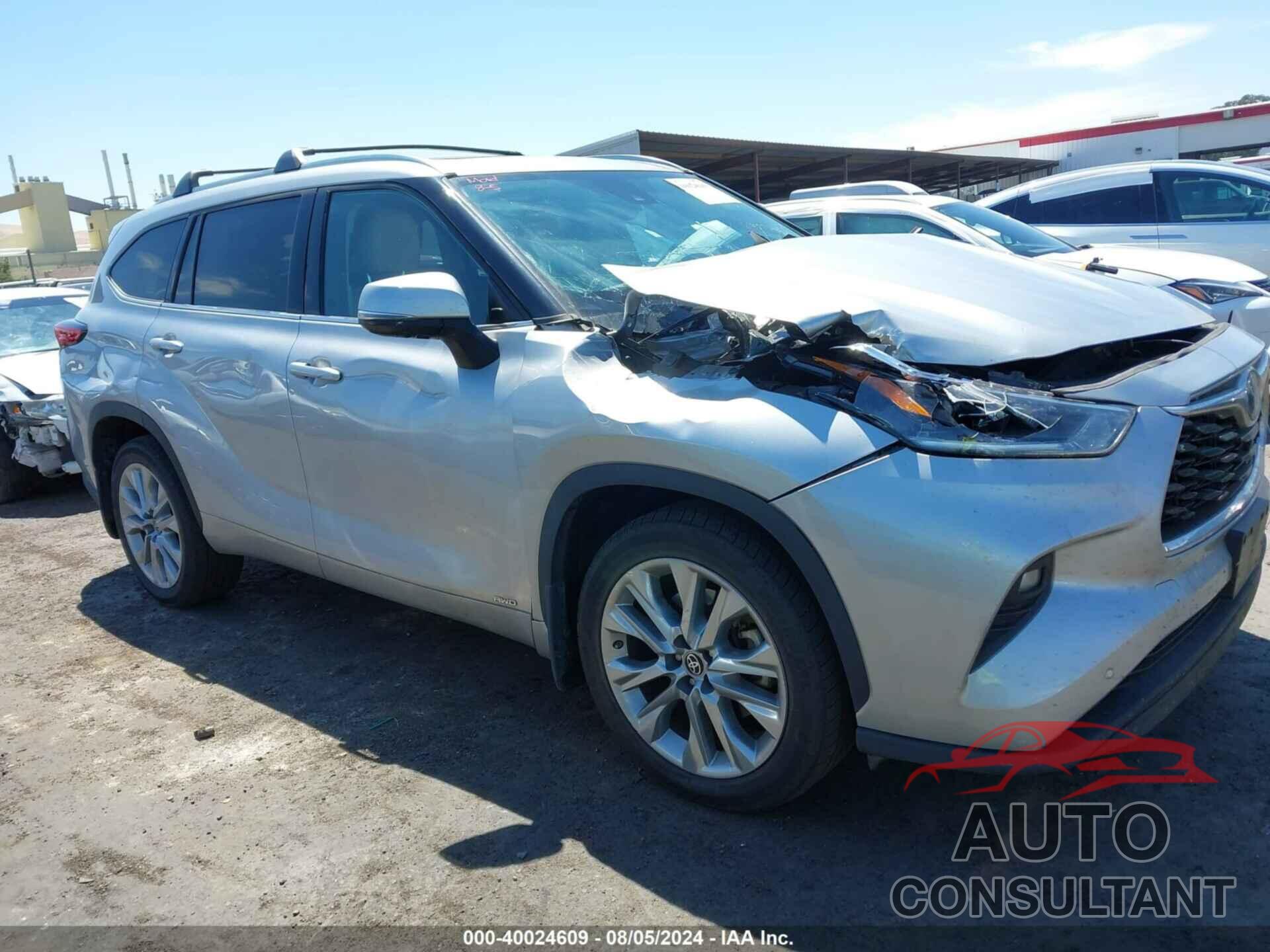 TOYOTA HIGHLANDER 2022 - 5TDXBRCH5NS551754