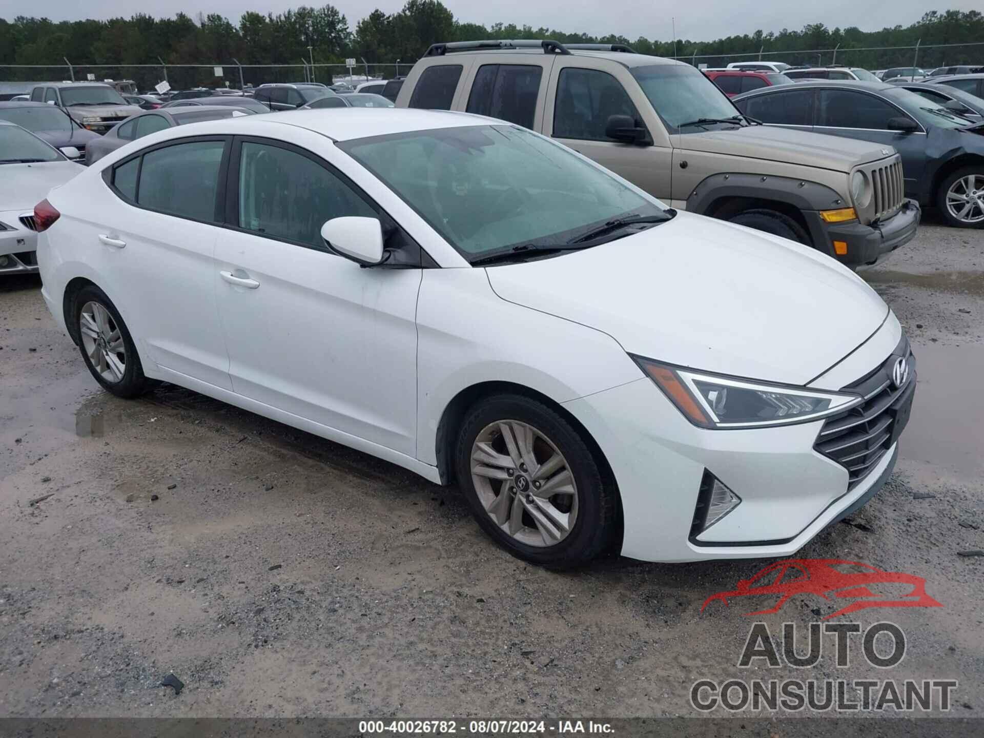 HYUNDAI ELANTRA 2019 - 5NPD84LFXKH403720