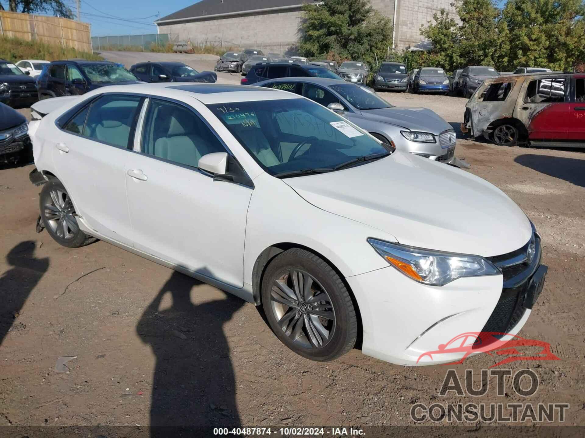 TOYOTA CAMRY 2016 - 4T1BF1FK9GU140682