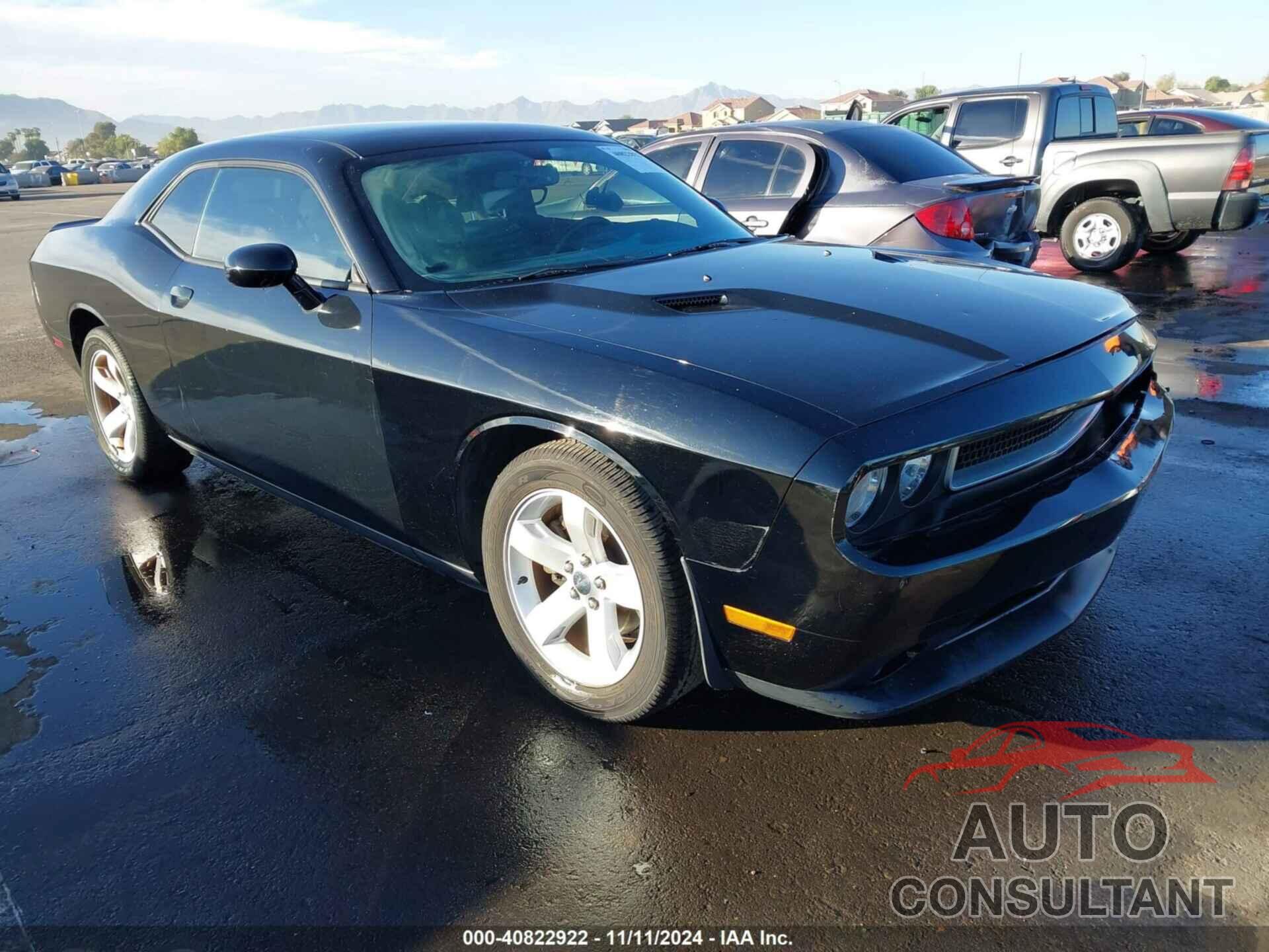 DODGE CHALLENGER 2012 - 2C3CDYAG6CH258183