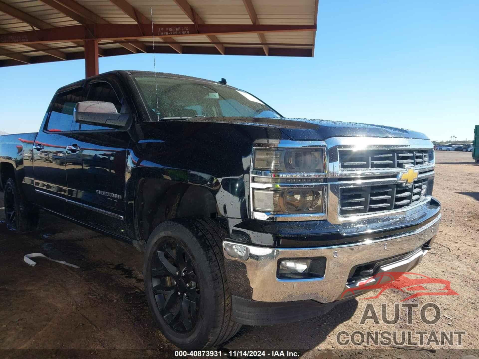 CHEVROLET SILVERADO 1500 2014 - 3GCUKSEC0EG253591