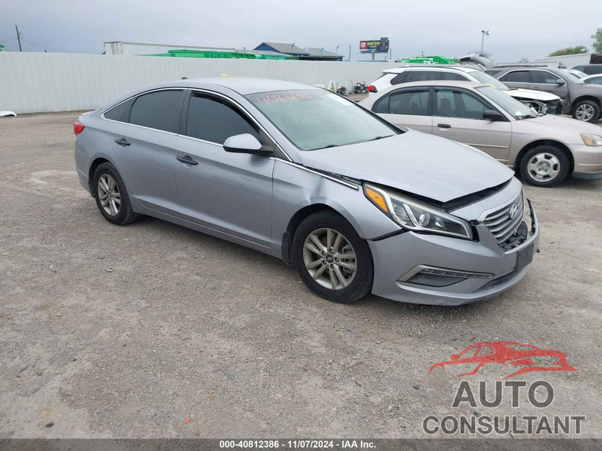 HYUNDAI SONATA 2015 - 5NPE24AF9FH179001