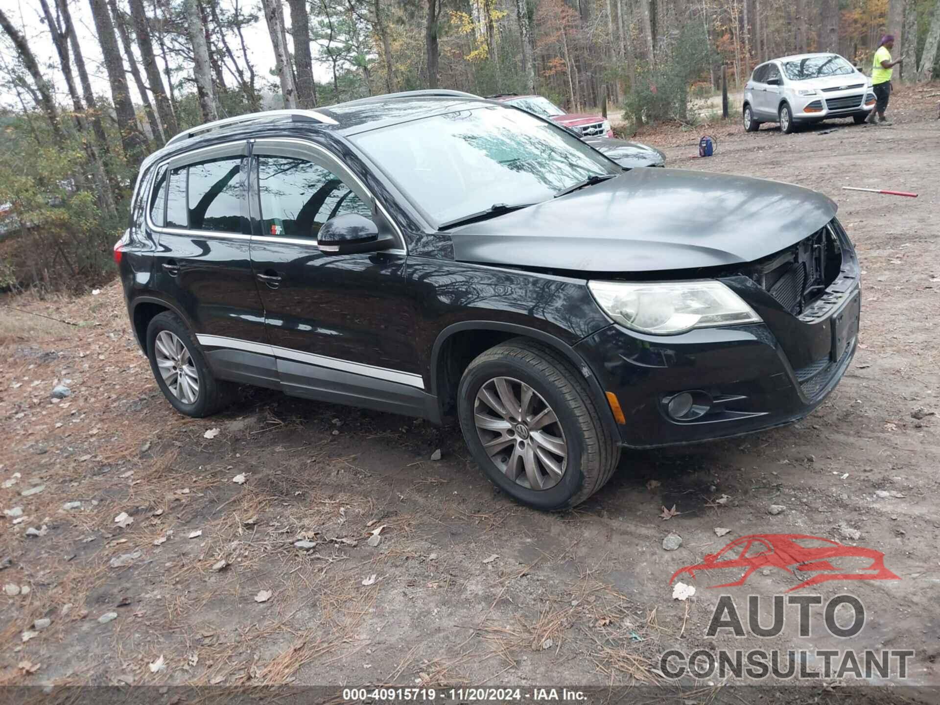 VOLKSWAGEN TIGUAN 2009 - WVGAV75N99W518519