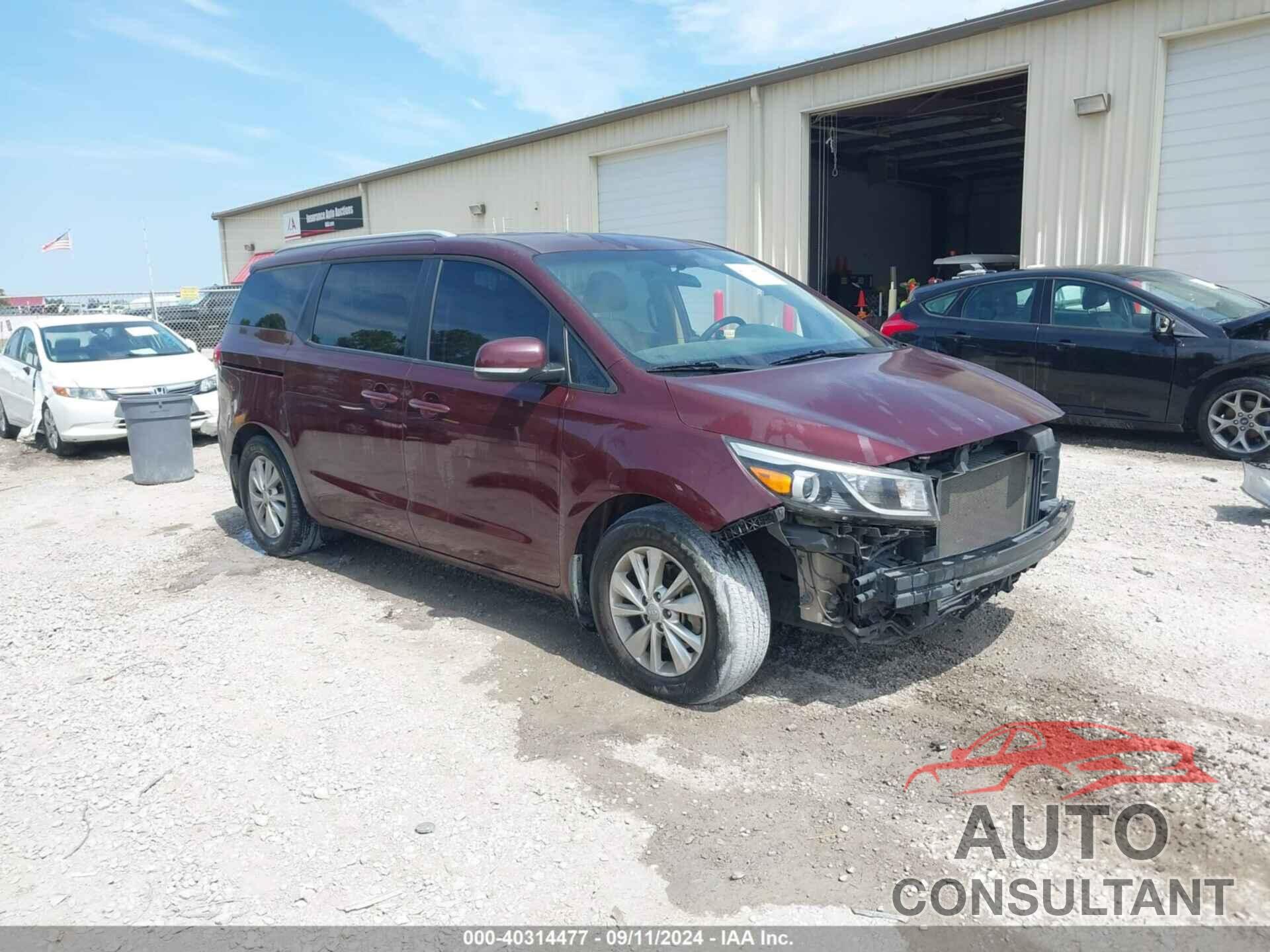 KIA SEDONA 2016 - KNDMB5C14G6114474