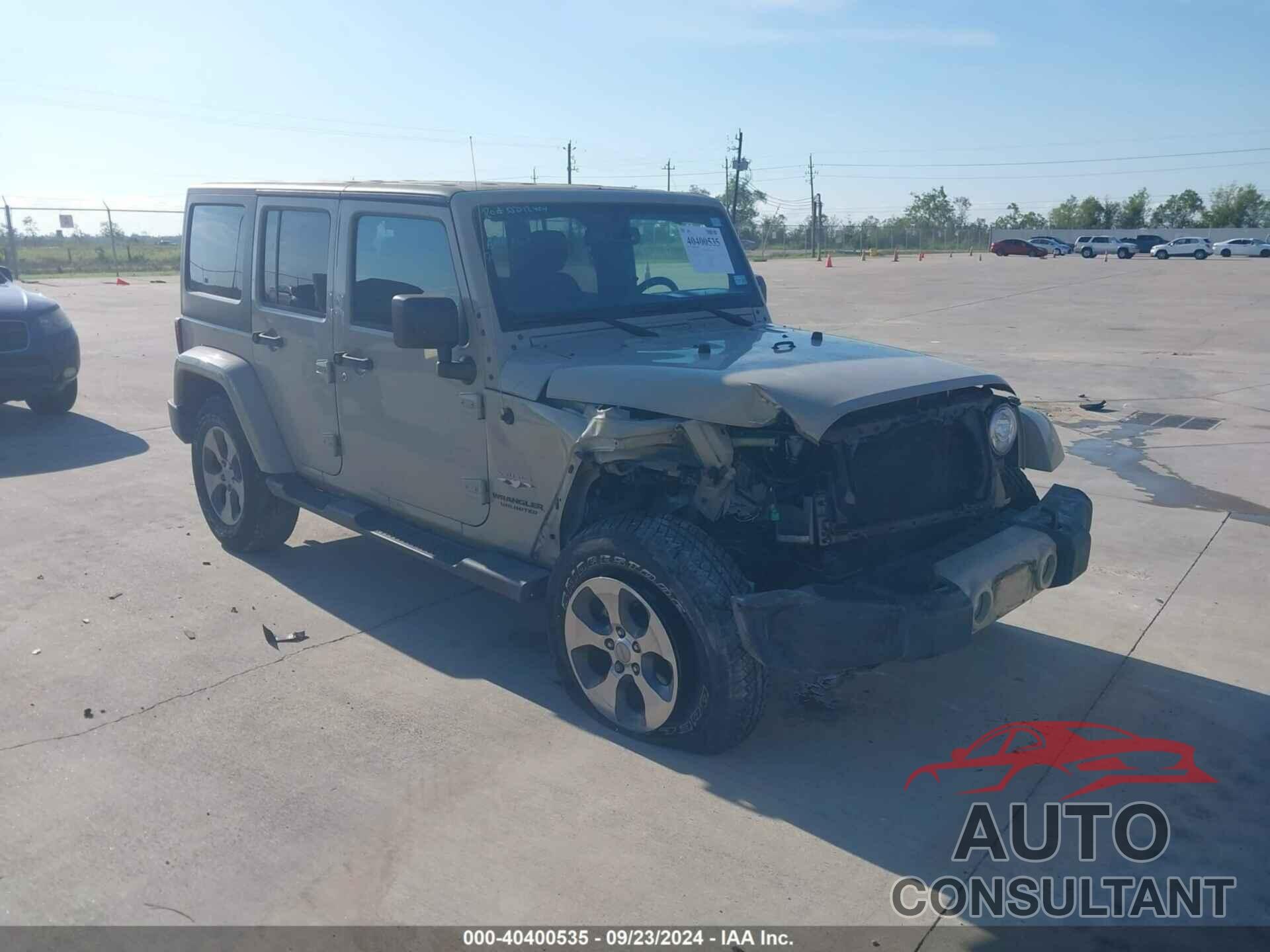 JEEP WRANGLER UNLIMITED 2017 - 1C4BJWEG6HL751774