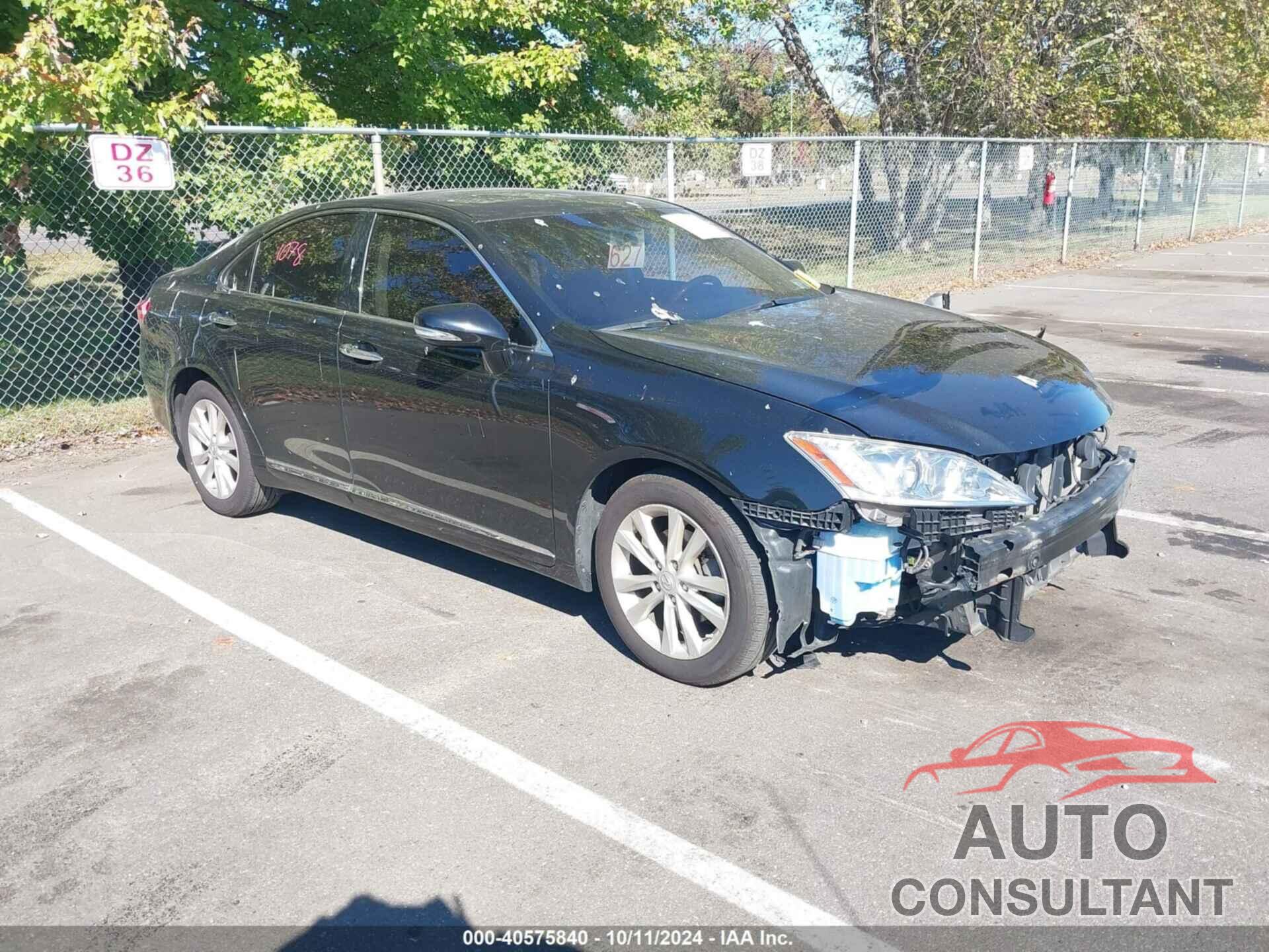 LEXUS ES 350 2012 - JTHBK1EG1C2509150