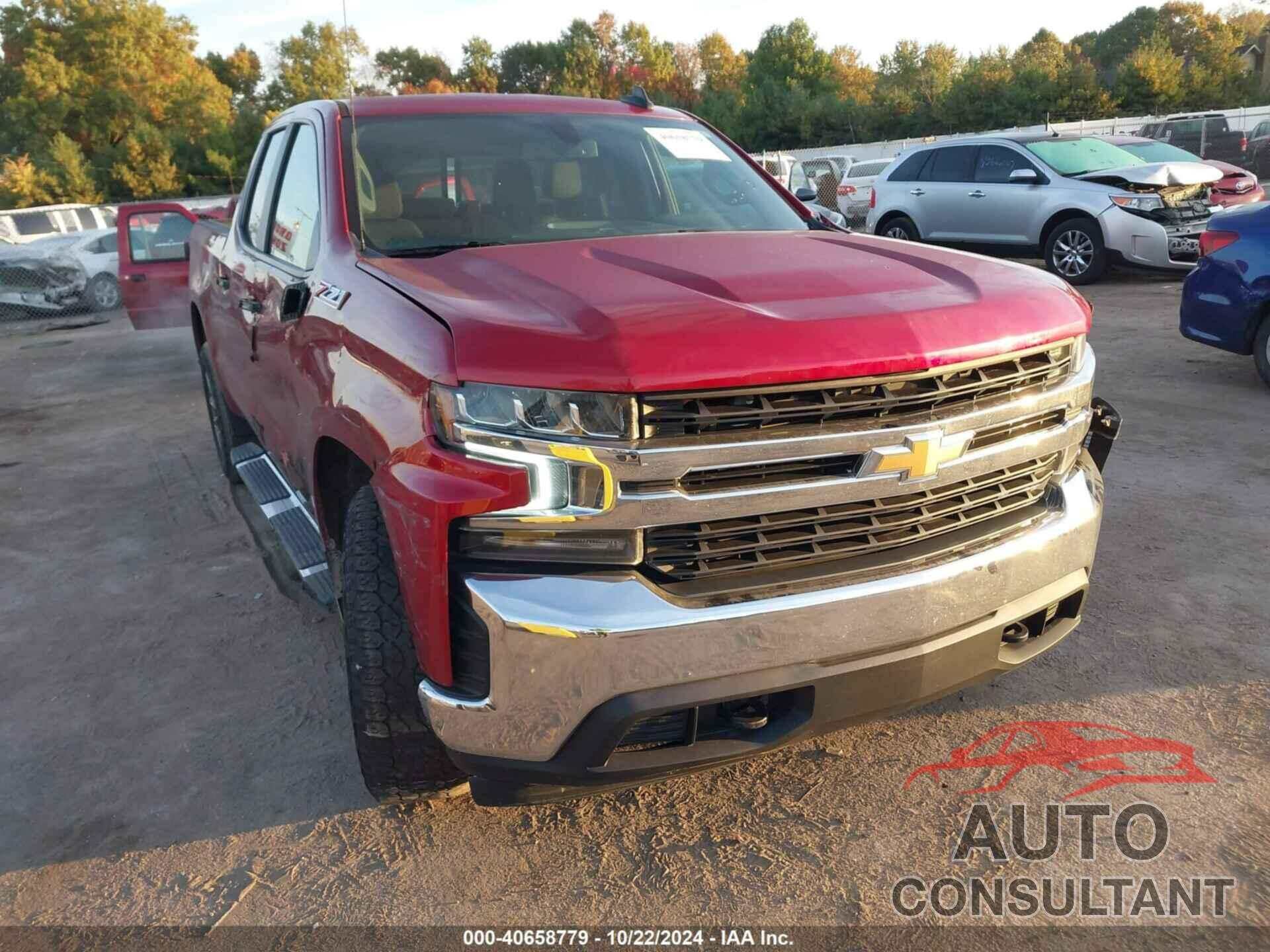 CHEVROLET SILVERADO 1500 2021 - 1GCRYDEDXMZ160830