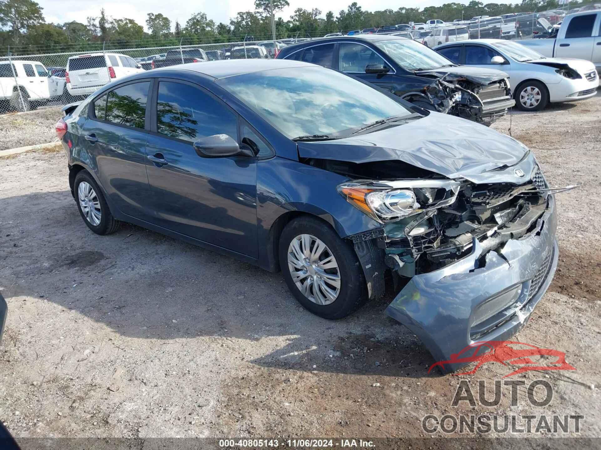 KIA FORTE 2016 - KNAFK4A62G5510455