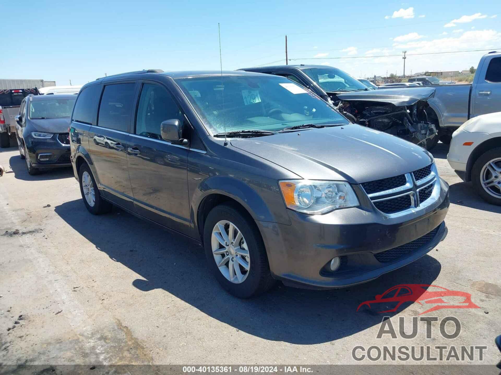 DODGE GRAND CARAVAN 2019 - 2C4RDGCG6KR752646