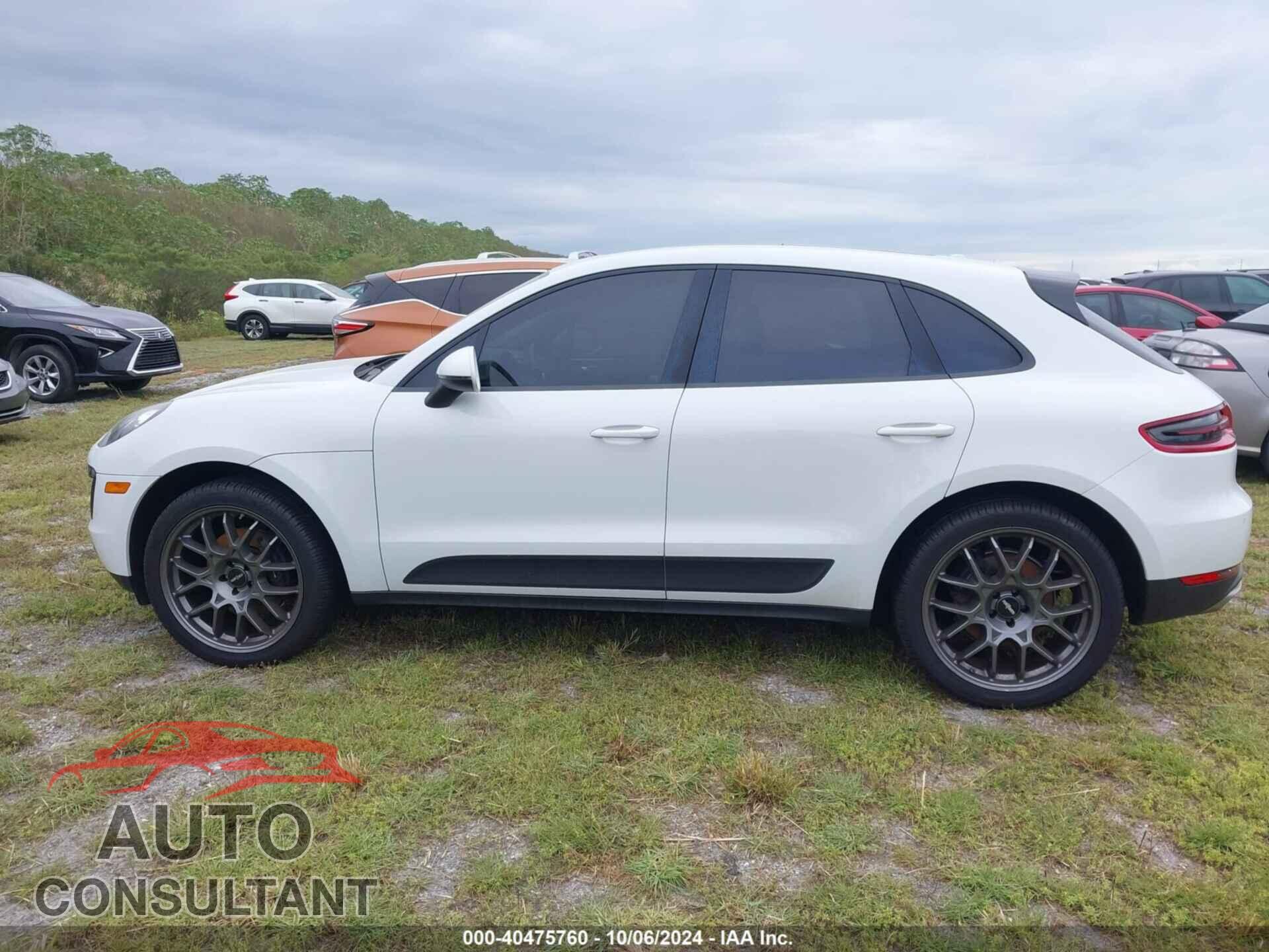 PORSCHE MACAN 2017 - WP1AA2A57HLB04808