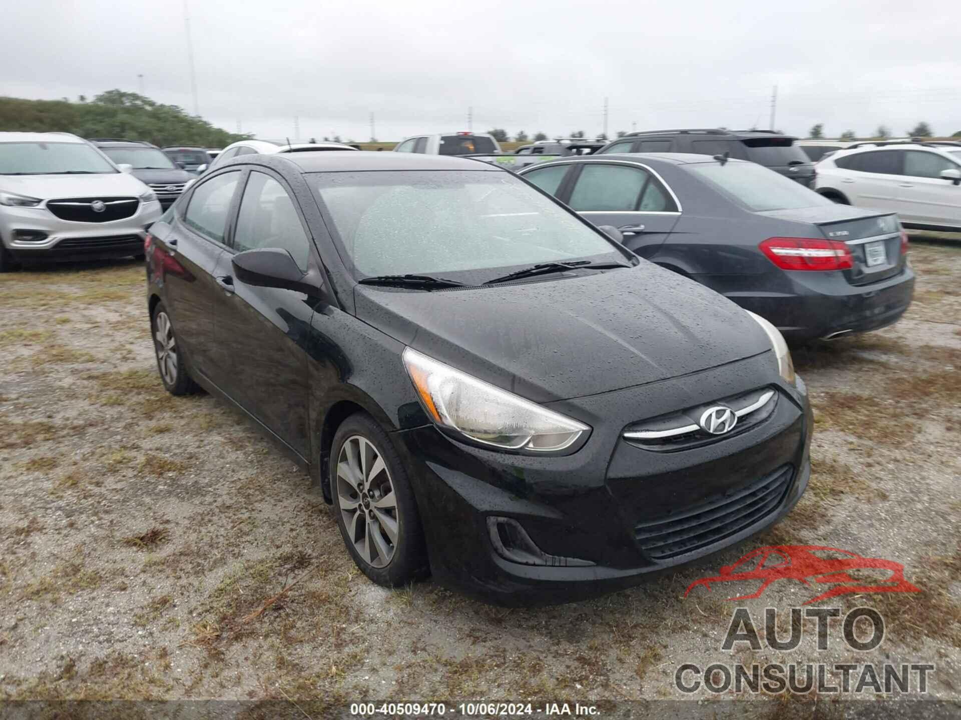 HYUNDAI ACCENT 2017 - KMHCT4AE1HU282803