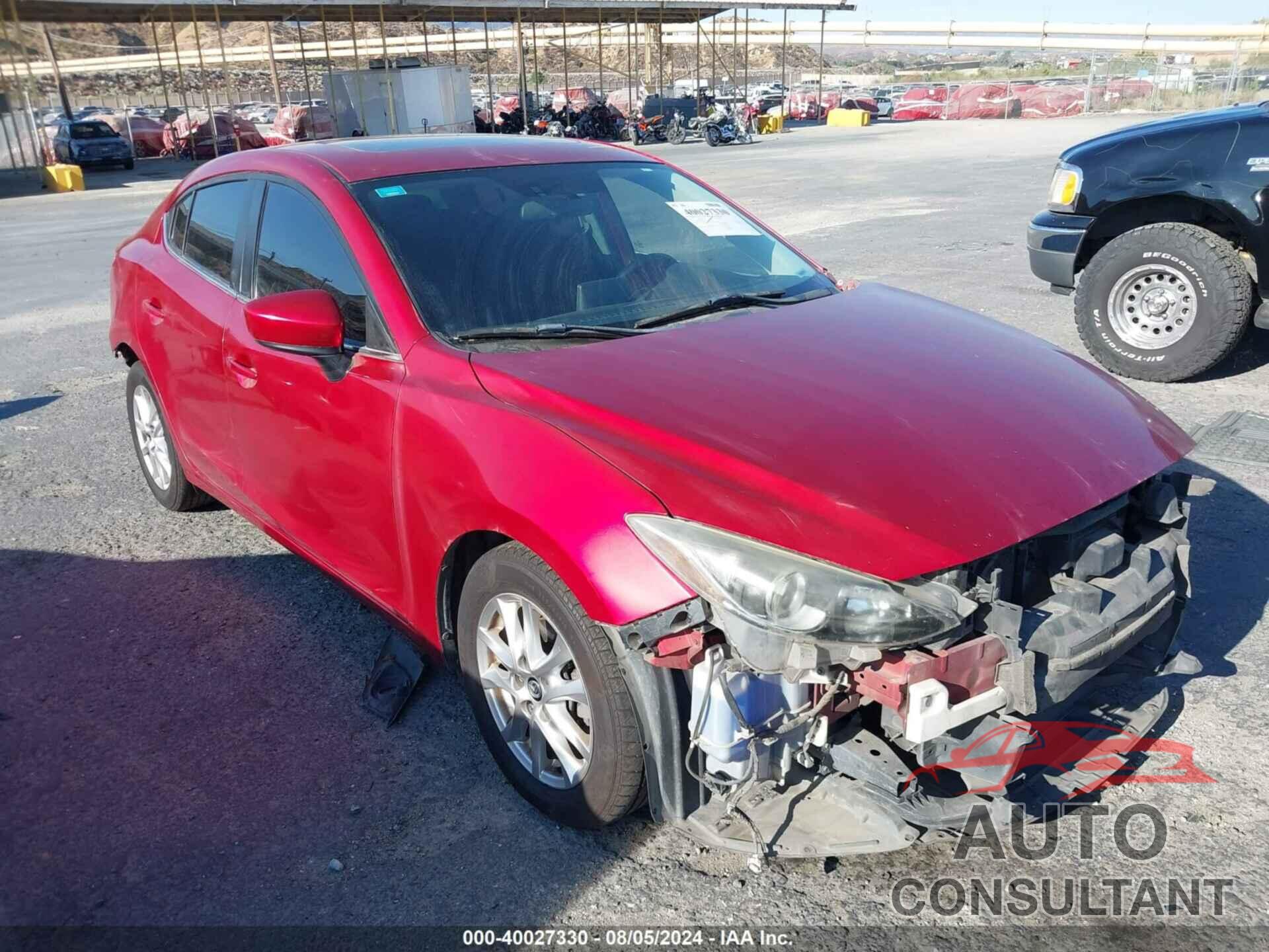 MAZDA MAZDA3 2016 - JM1BM1V77G1307646