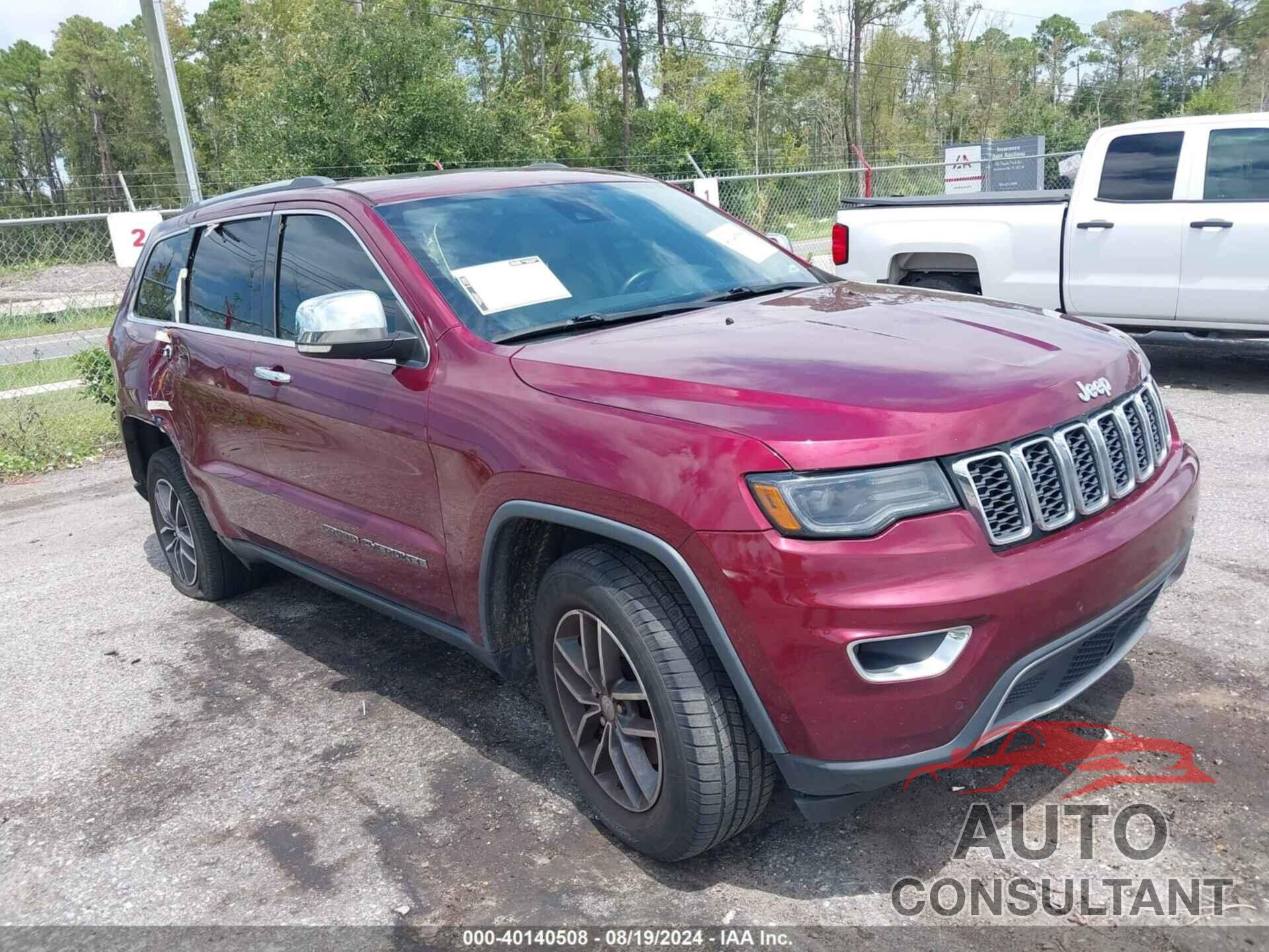 JEEP GRAND CHEROKEE 2017 - 1C4RJEBG6HC959926