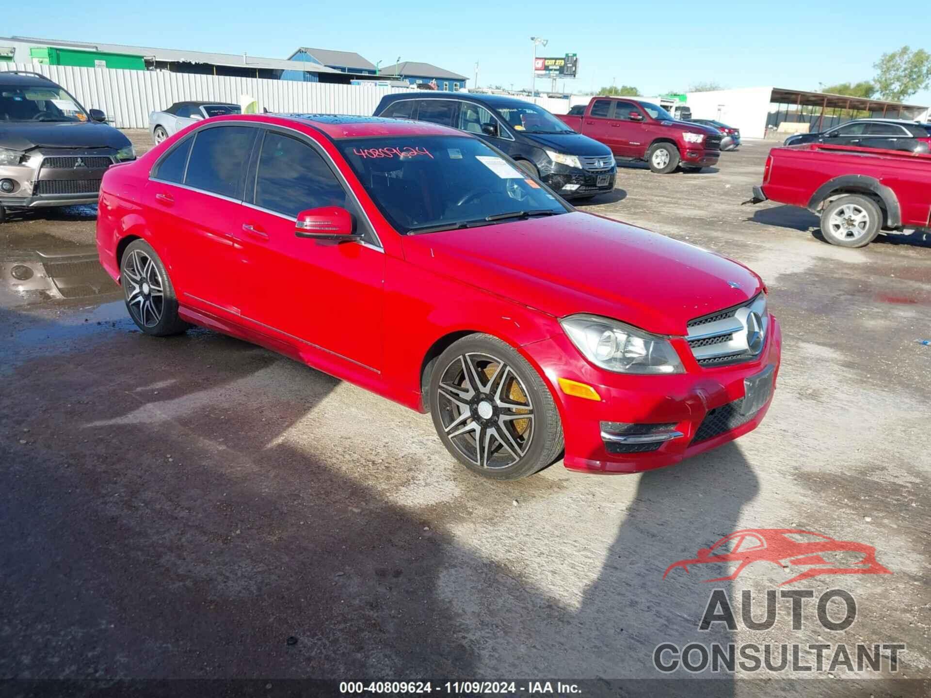 MERCEDES-BENZ C 300 2013 - WDDGF8AB5DG115093