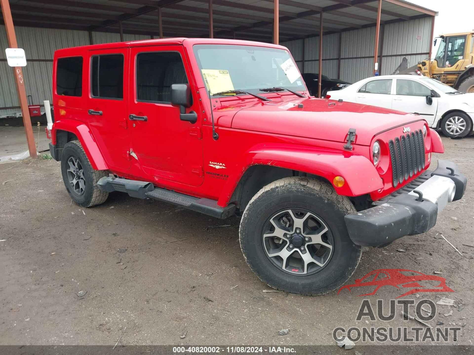 JEEP WRANGLER UNLIMITED 2015 - 1C4BJWEG3FL687982
