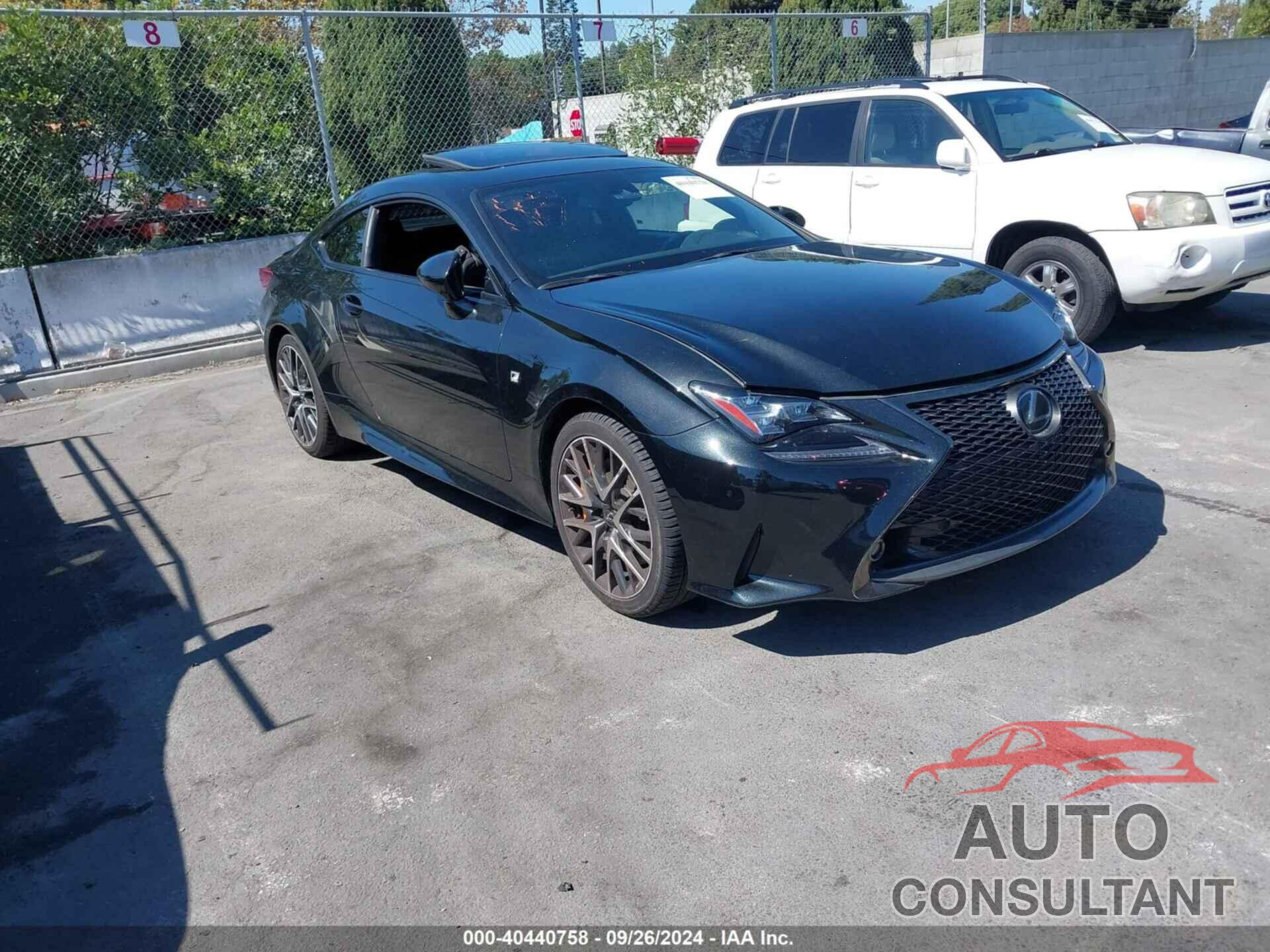 LEXUS RC 350 2018 - JTHHZ5BC1J5018782