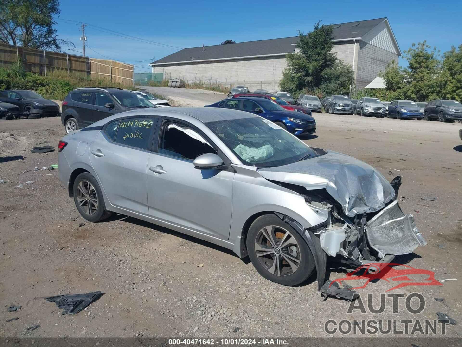 NISSAN SENTRA 2020 - 3N1AB8CV1LY258352