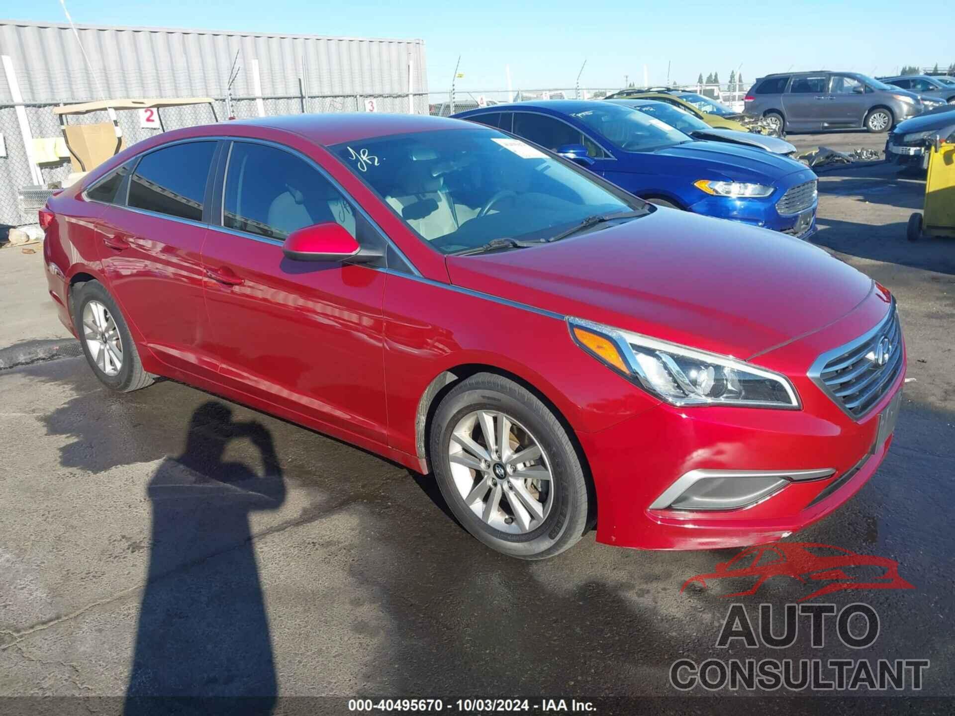 HYUNDAI SONATA 2016 - 5NPE24AF6GH344942