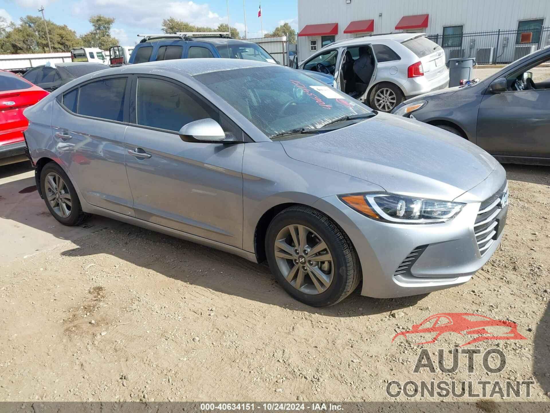 HYUNDAI ELANTRA 2017 - 5NPD84LF5HH070240