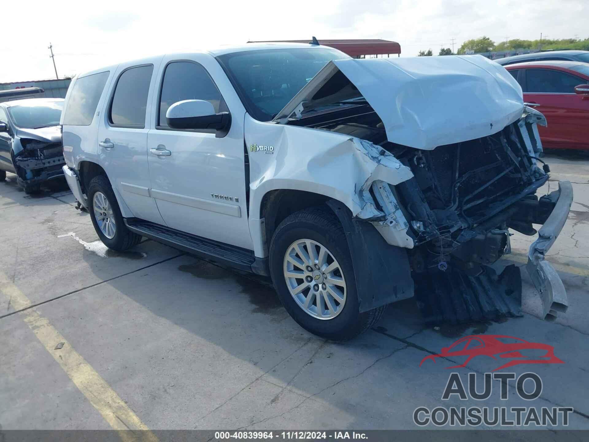 CHEVROLET TAHOE HYBRID 2009 - 1GNFC13559R121735