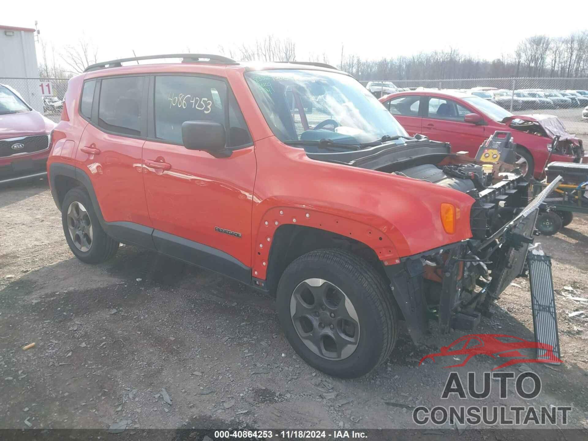 JEEP RENEGADE 2016 - ZACCJBAT8GPE34864