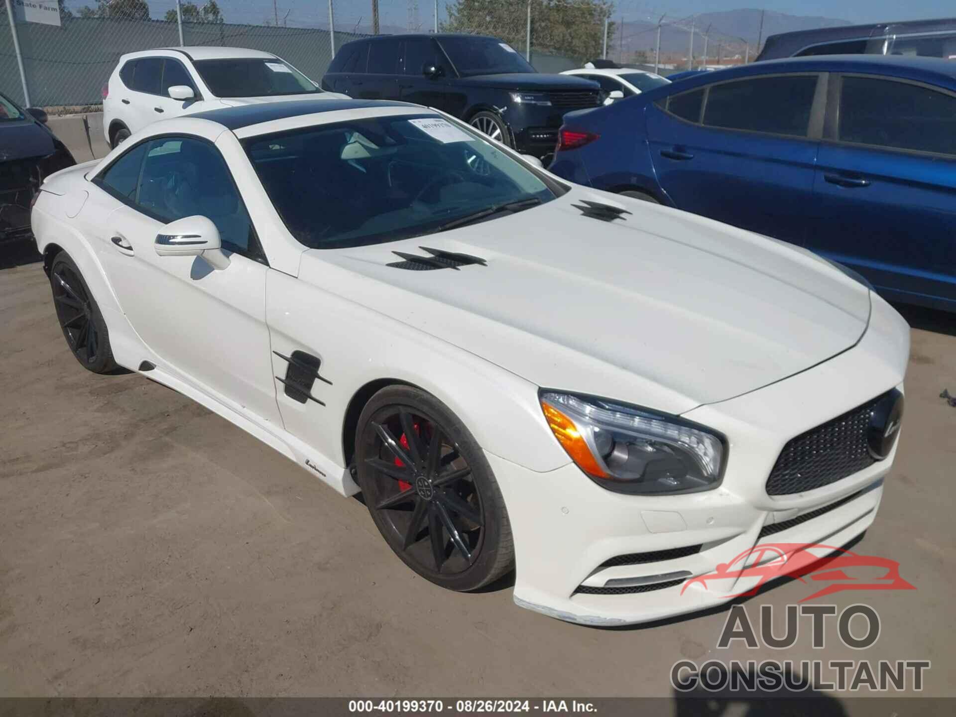 MERCEDES-BENZ SL 550 2014 - WDDJK7DA3EF021638